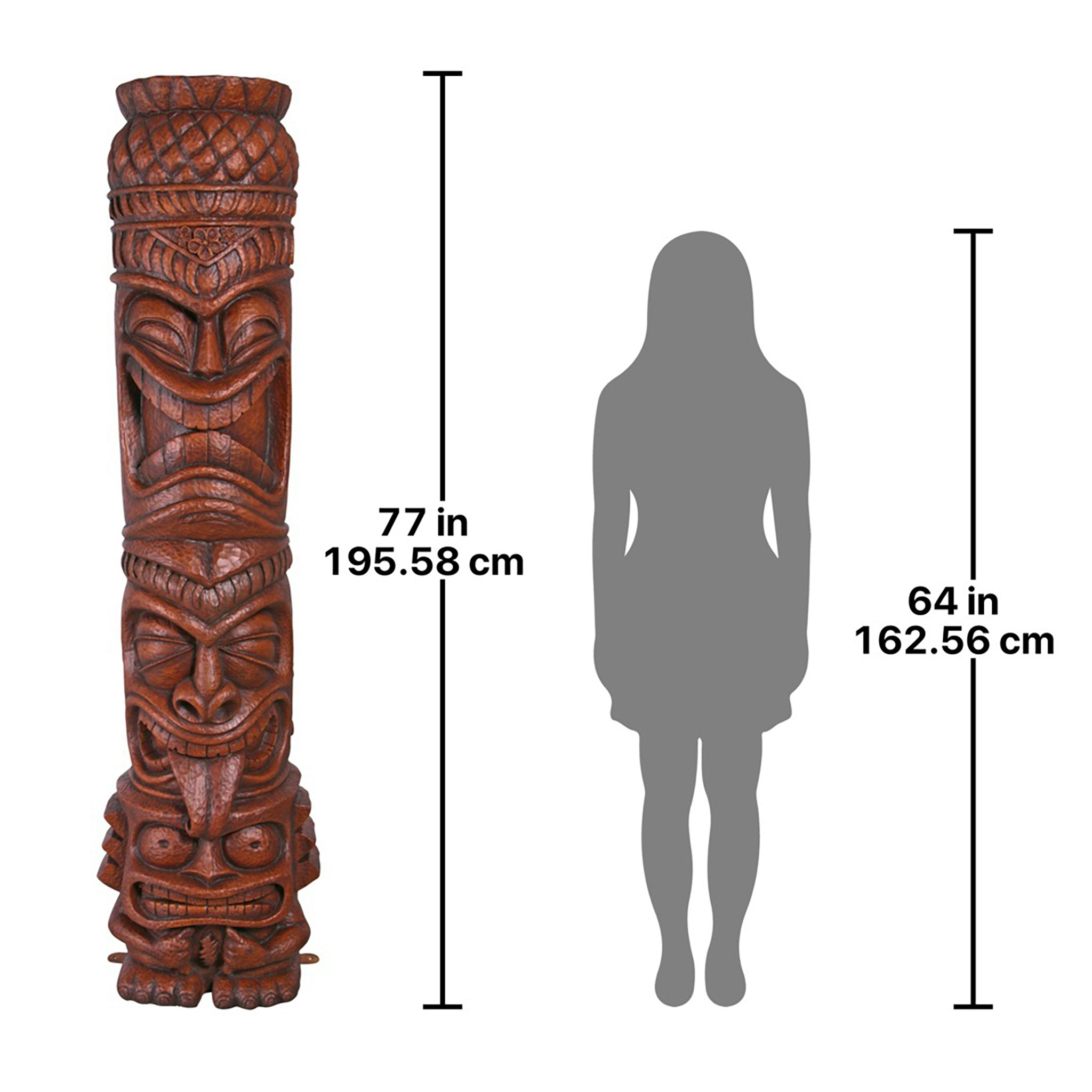 Toscano - Grand Island Tiki Totem Statue