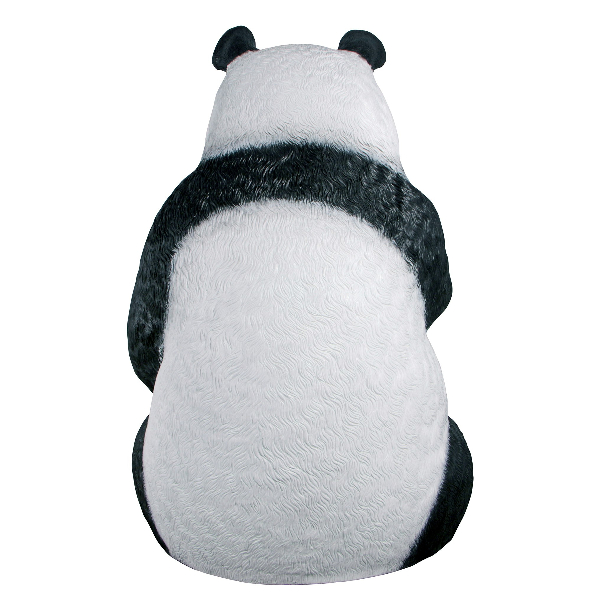 Toscano - Fantong Oversized Giant Panda Bear Statue with Photo Op Paw Seat