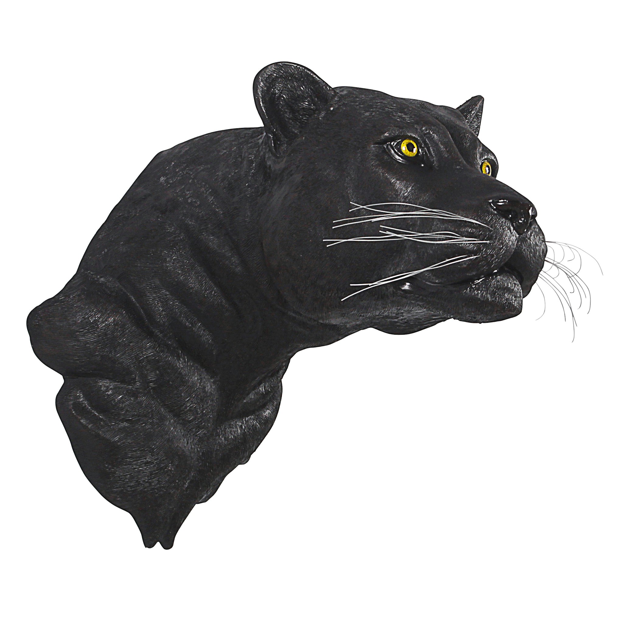 Toscano - Shadow Predator Black Panther Wall Sculpture
