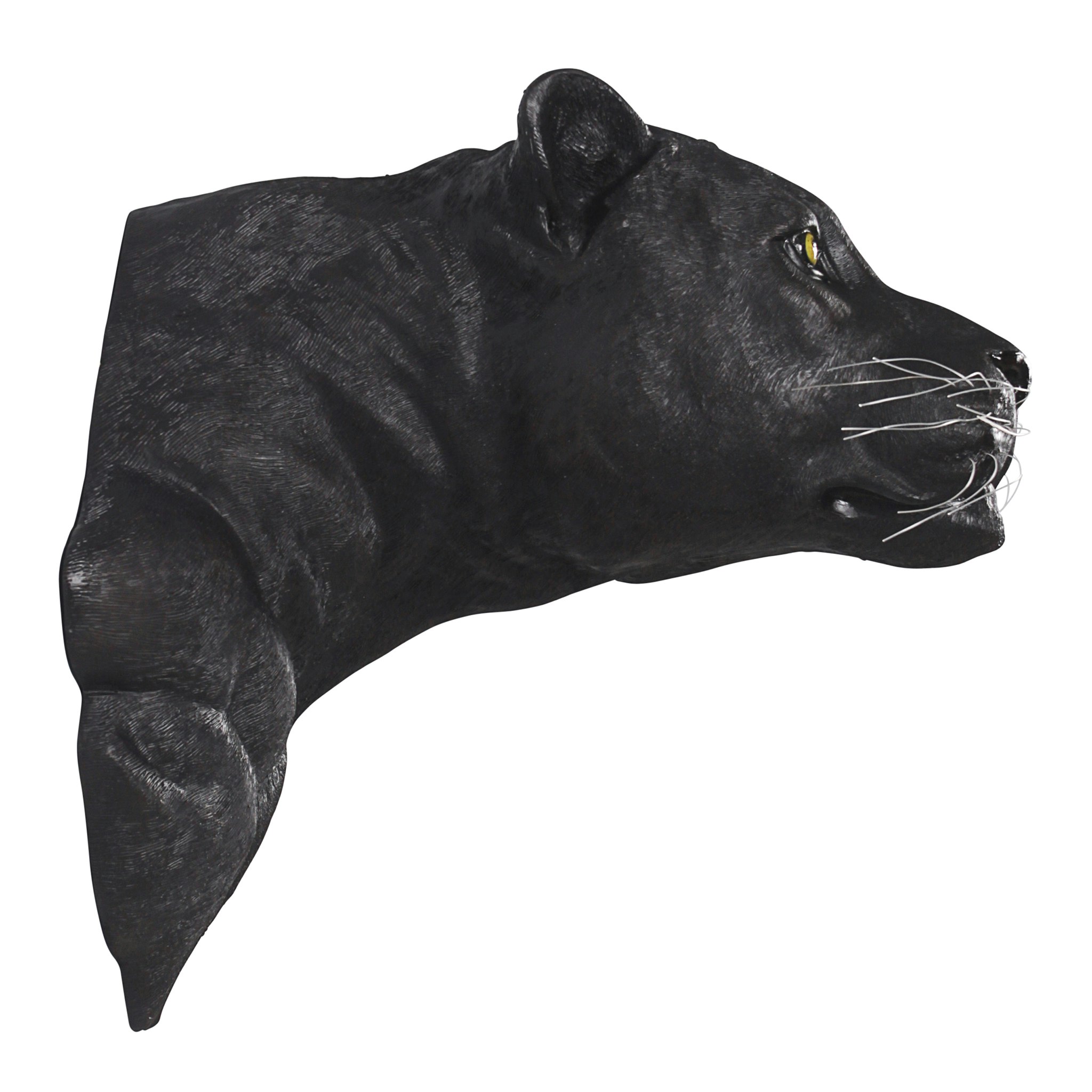 Toscano - Shadow Predator Black Panther Wall Sculpture