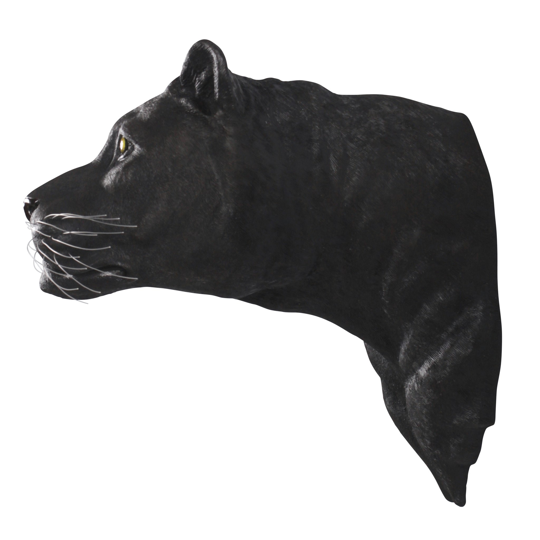 Toscano - Shadow Predator Black Panther Wall Sculpture