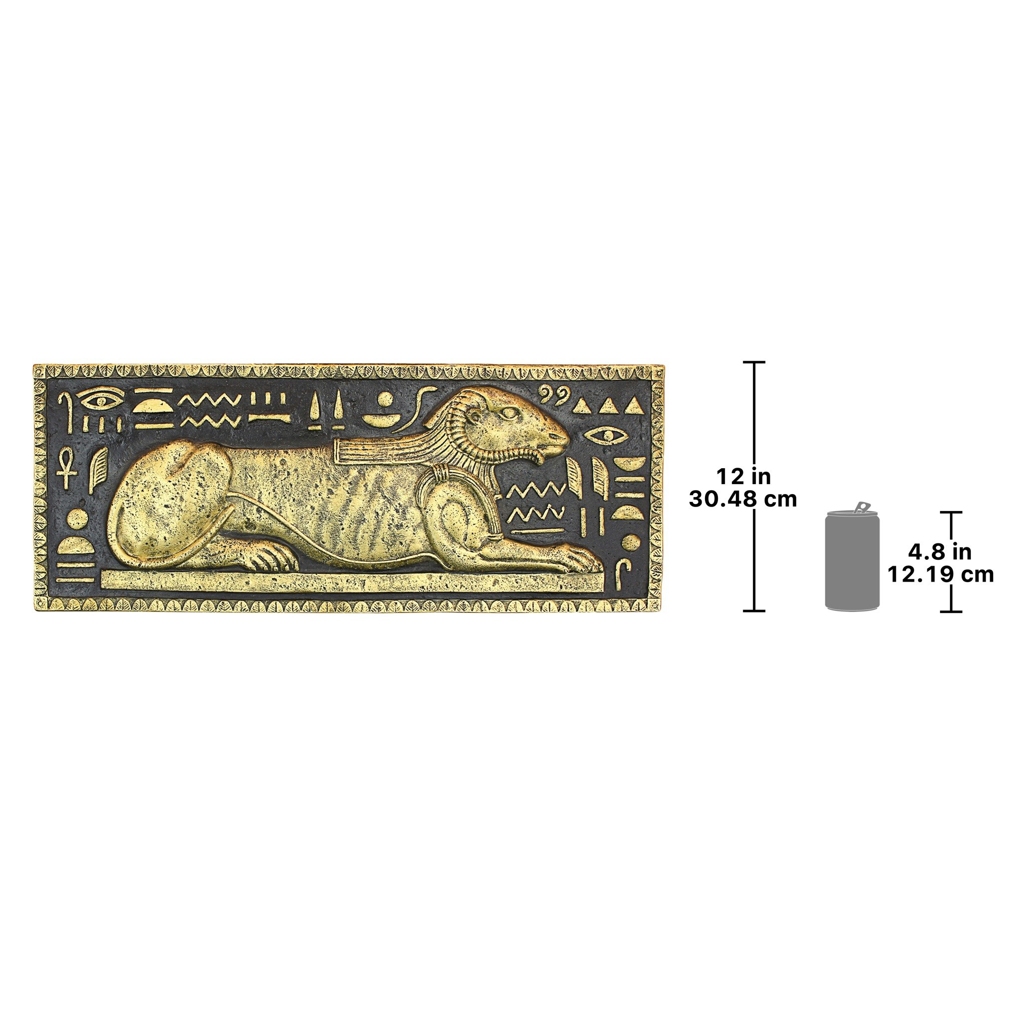 Toscano - Khnum God of the Nile Wall Sculpture