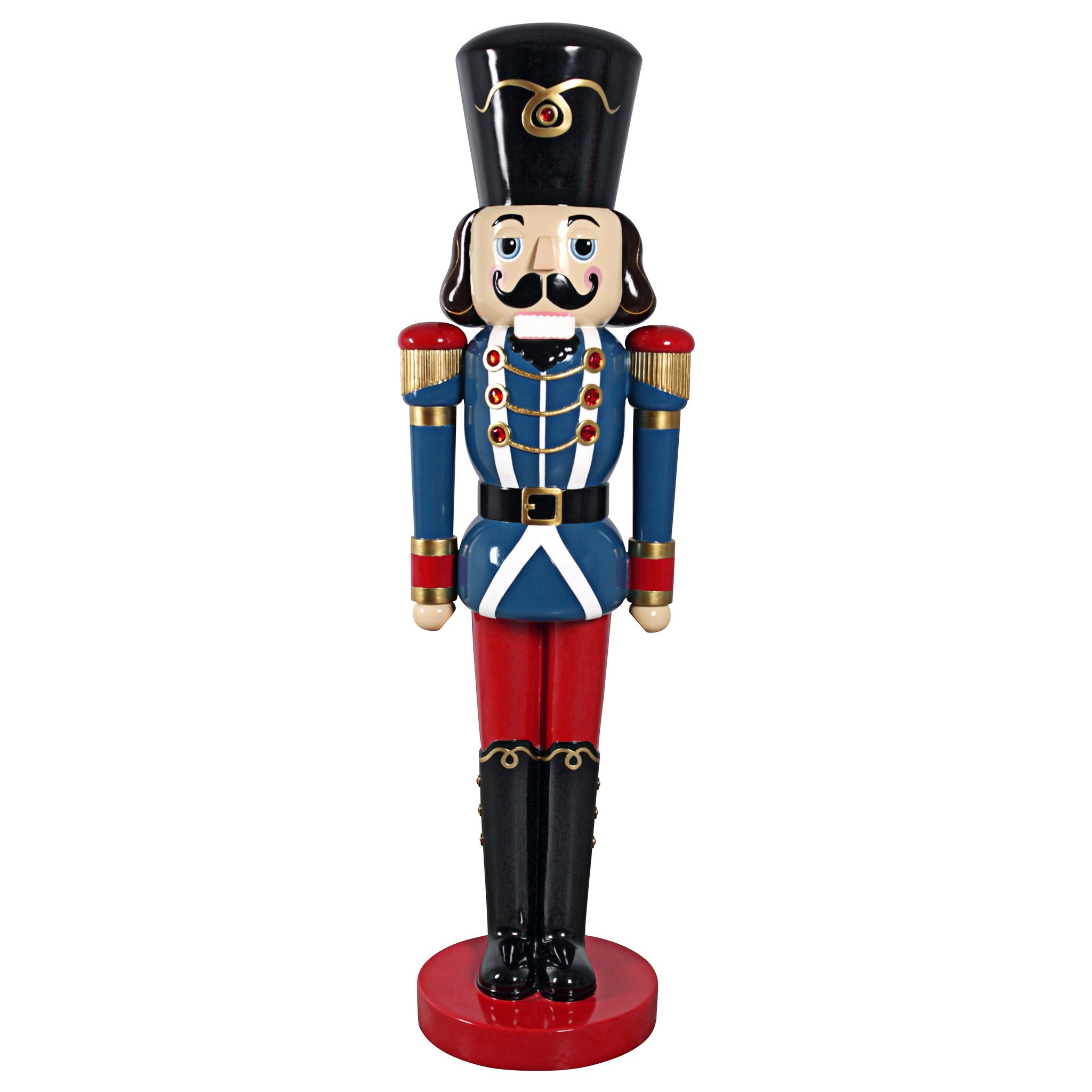 Toscano - Sergeant-at-Arms 6-Foot Nutcracker Soldier Statue