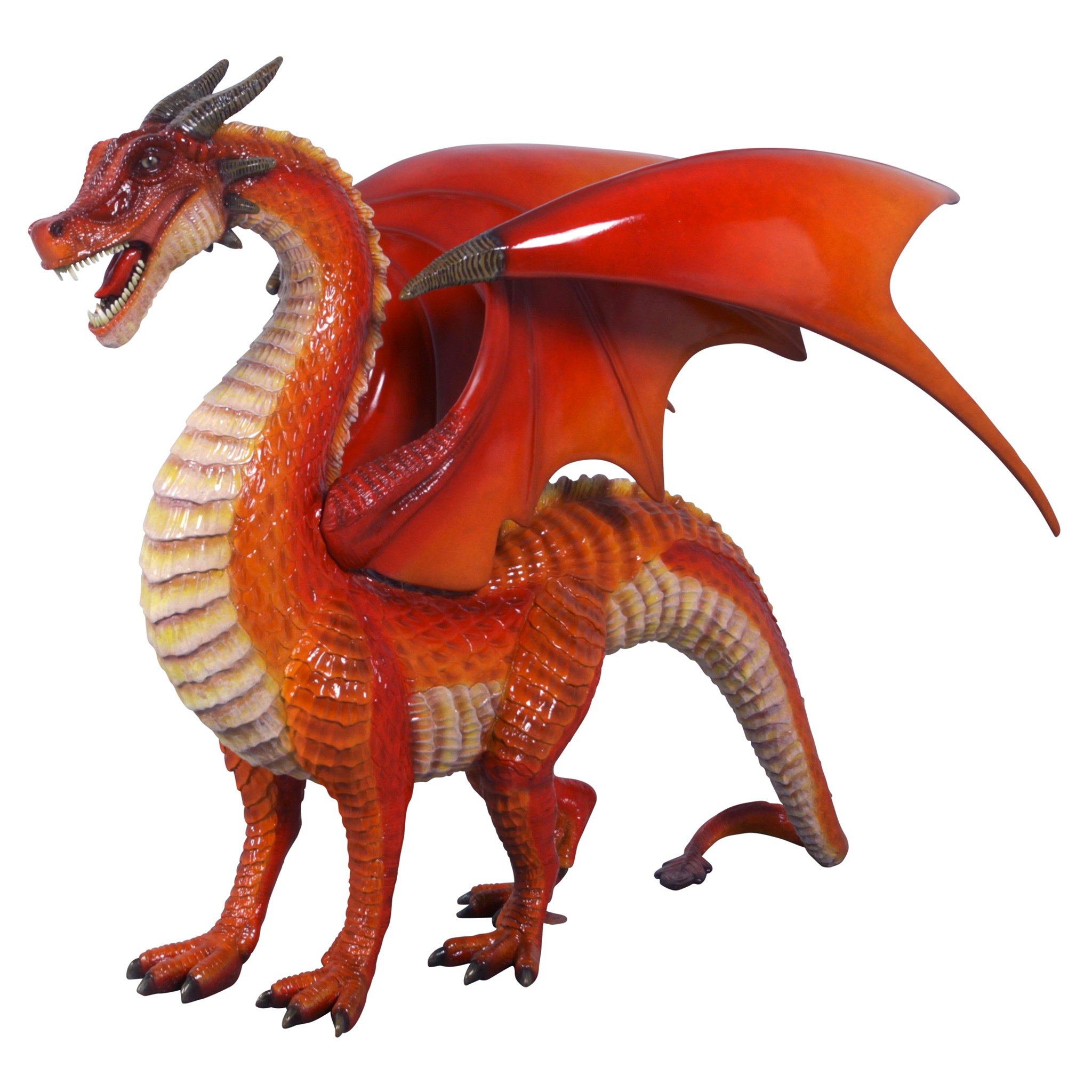 Toscano - The Red Welsh Dragon Statue