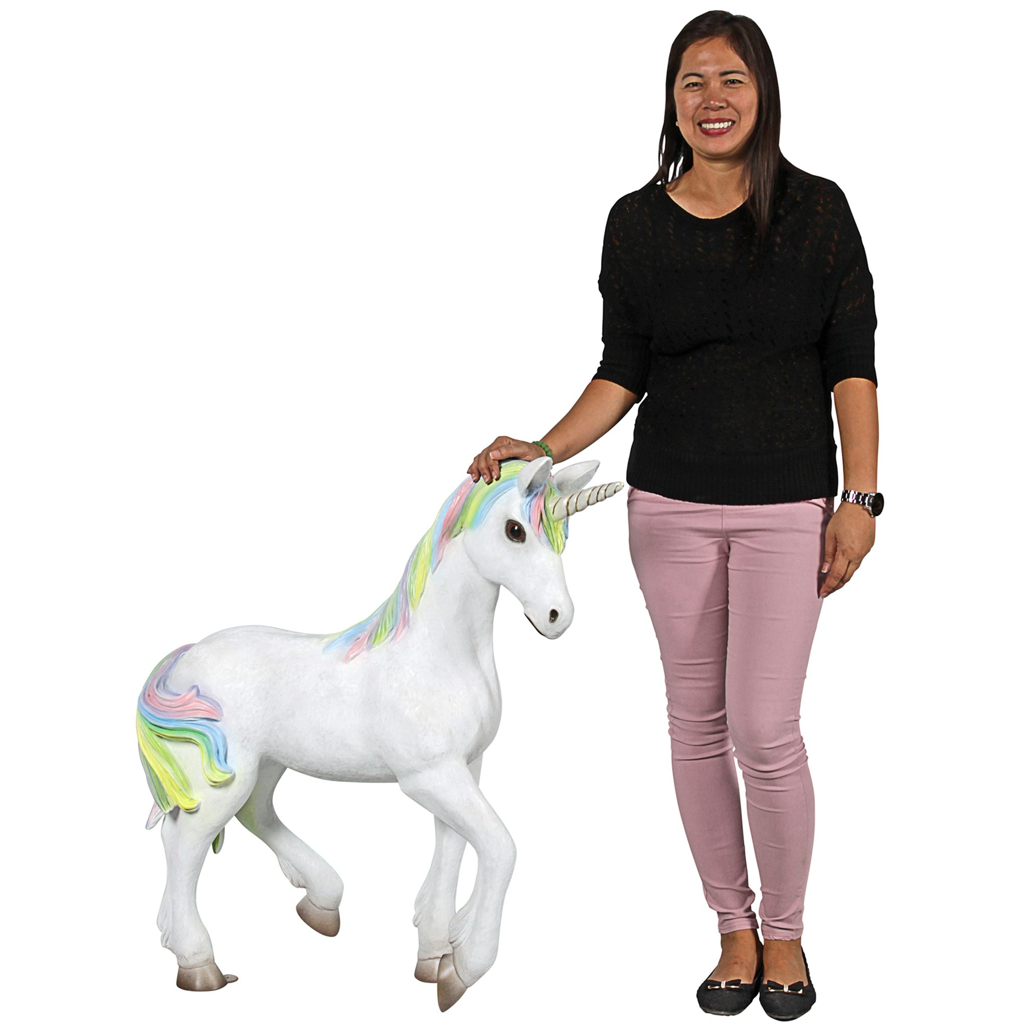 Toscano - Shimmer the Mystical Magical Standing Unicorn Statue