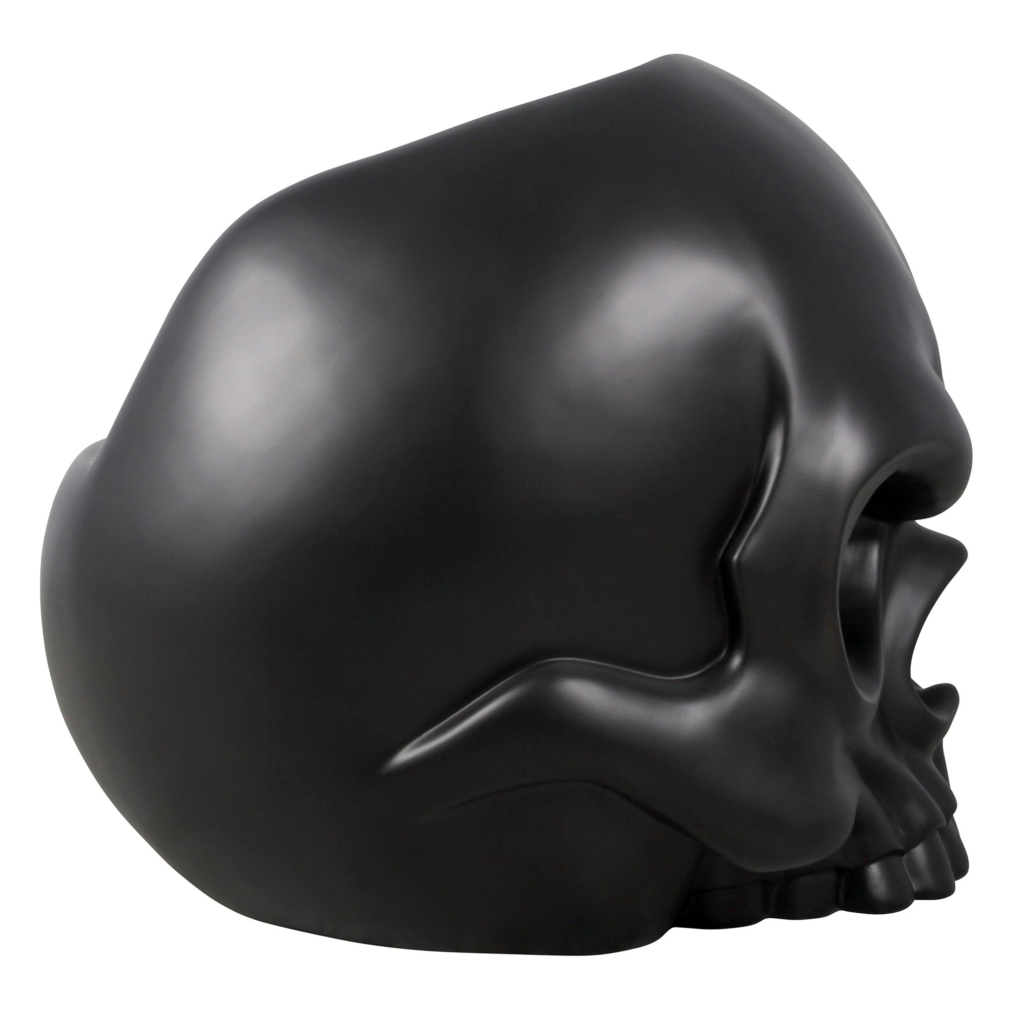 Toscano Lost Souls Gothic Skull Sculptural Chair - Black