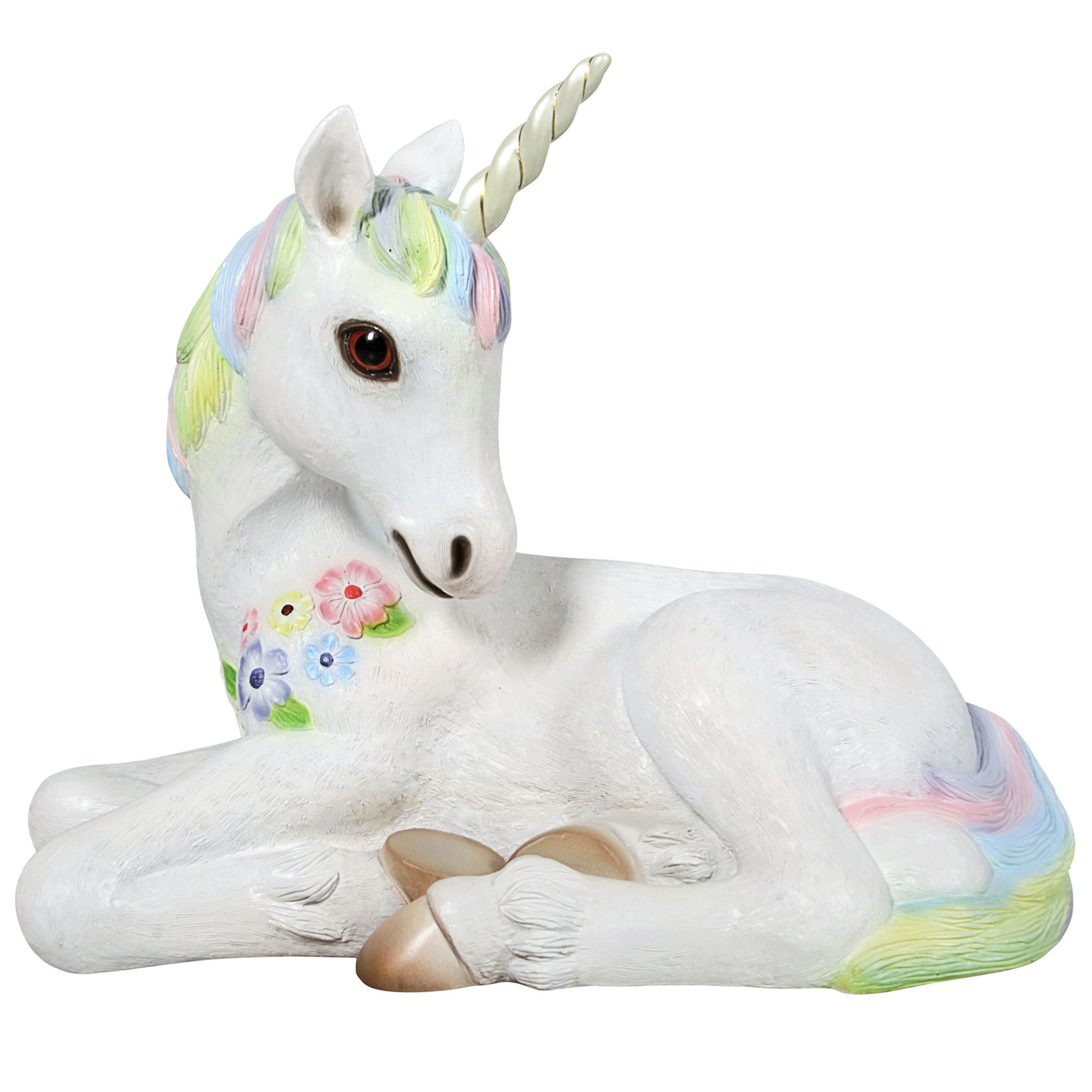 Toscano - Sparkle the Mystical Magical Resting Unicorn Statue