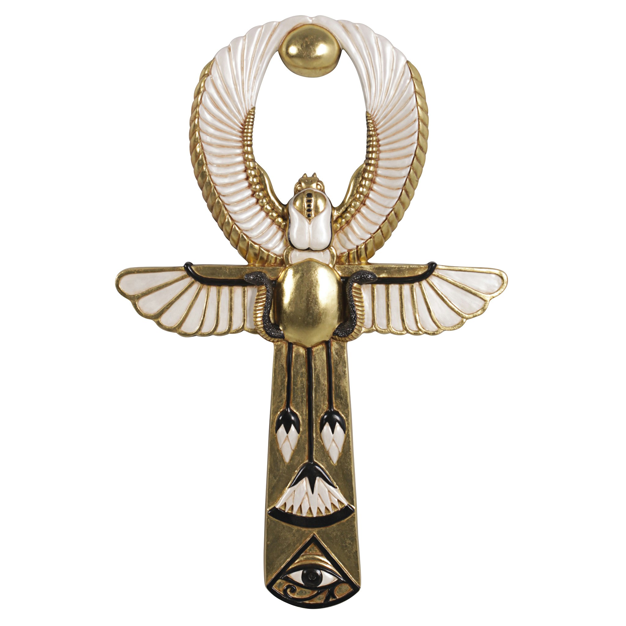 Toscano - Egyptian Amun-Re Ankh Wall Sculpture