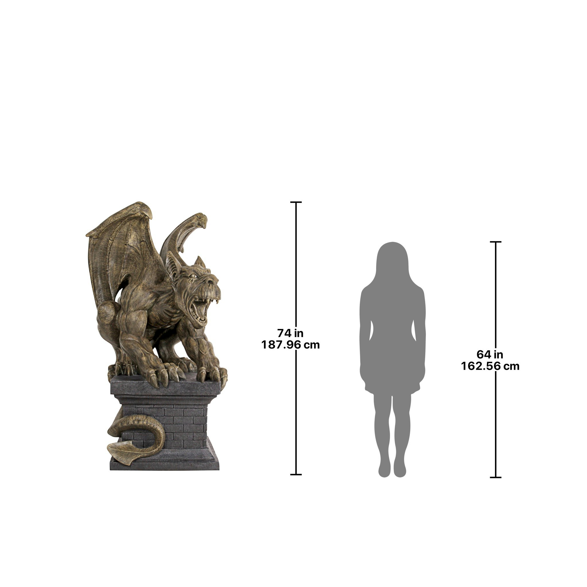Toscano - Manchester Cathedral Gothic Chimera Gargoyle Statue