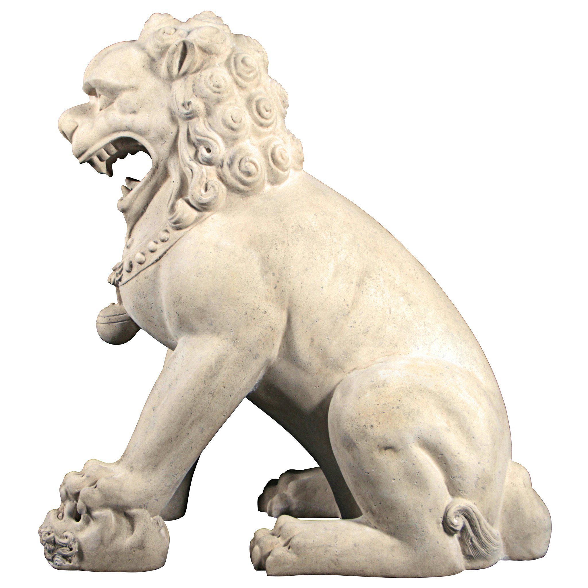 Toscano Grand Palace Chinese Lion Foo Dog Statue - Female