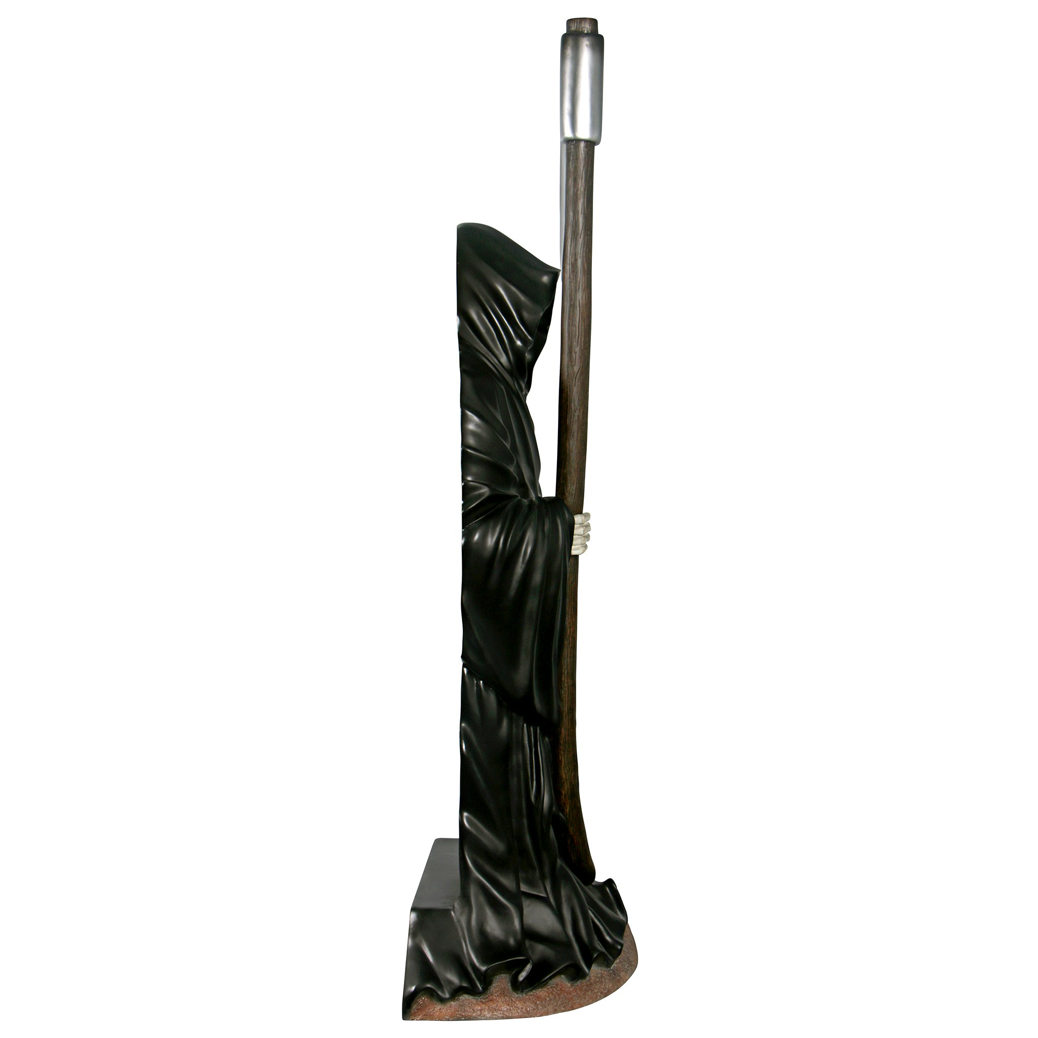 Toscano - Halloween Grim Reaper Graveyard Ghoul Photo Op Life-Size Statue