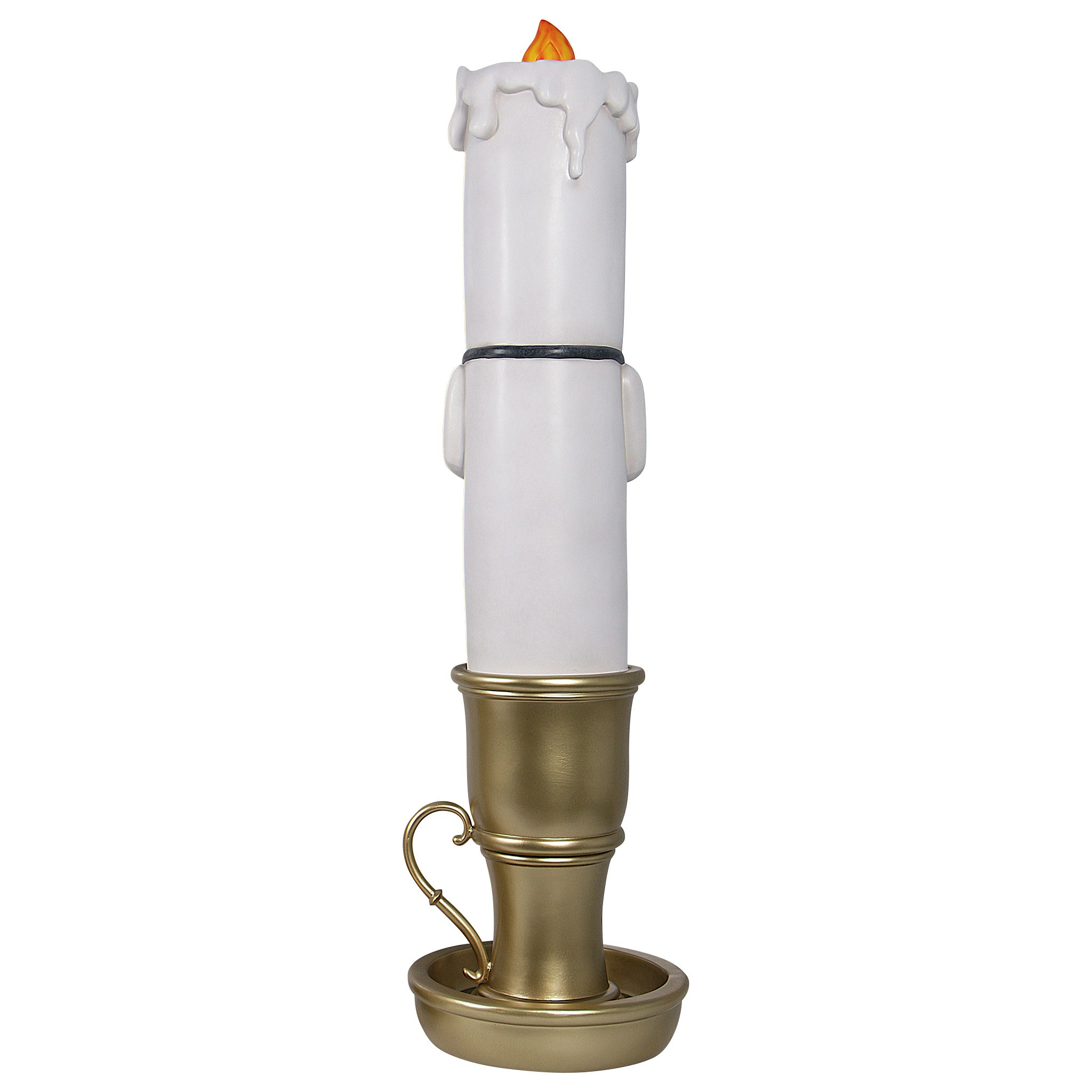 Toscano - Holiday Luminary Welcoming Candle Door Sentry Statue Hans