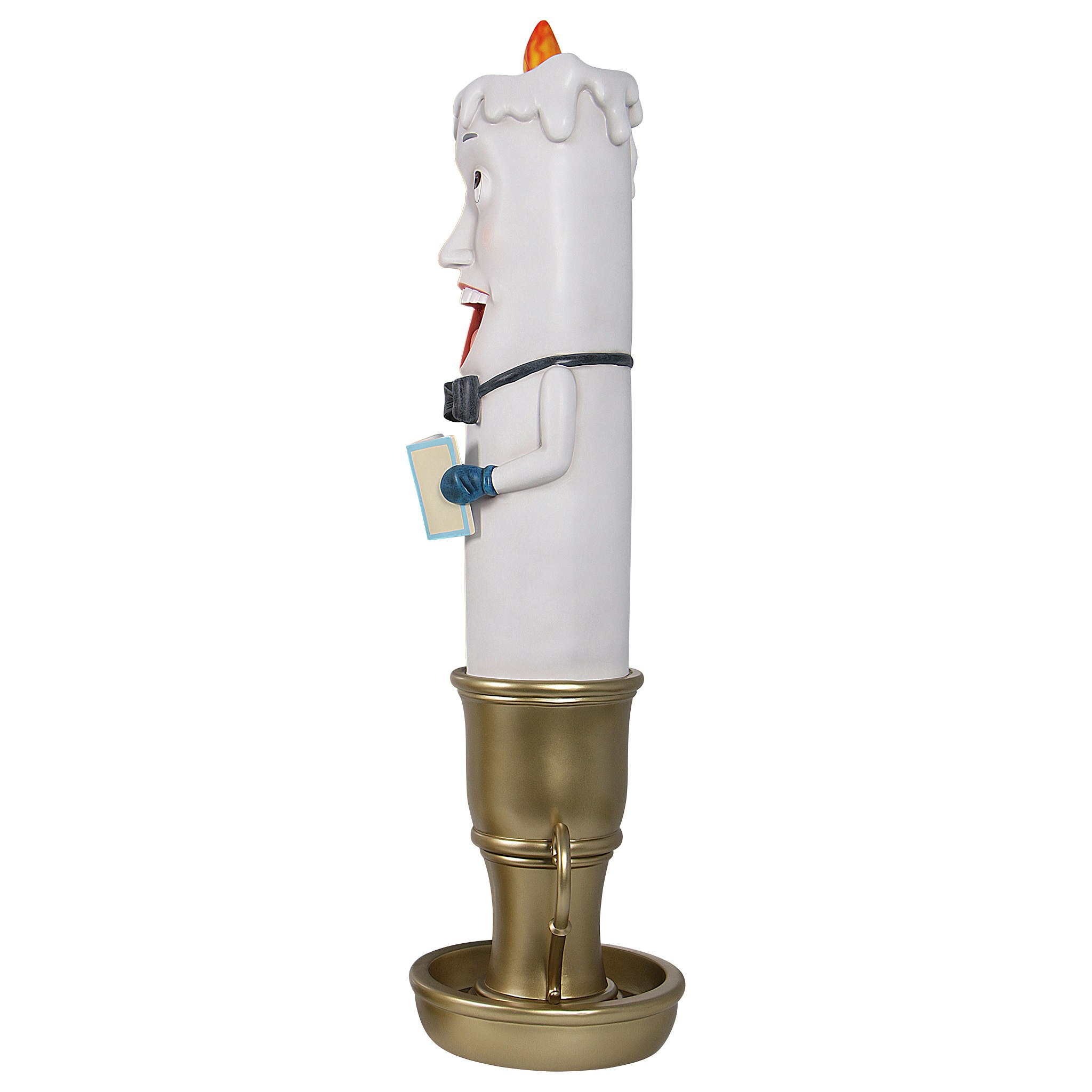 Toscano - Holiday Luminary Welcoming Candle Door Sentry Statue Hans