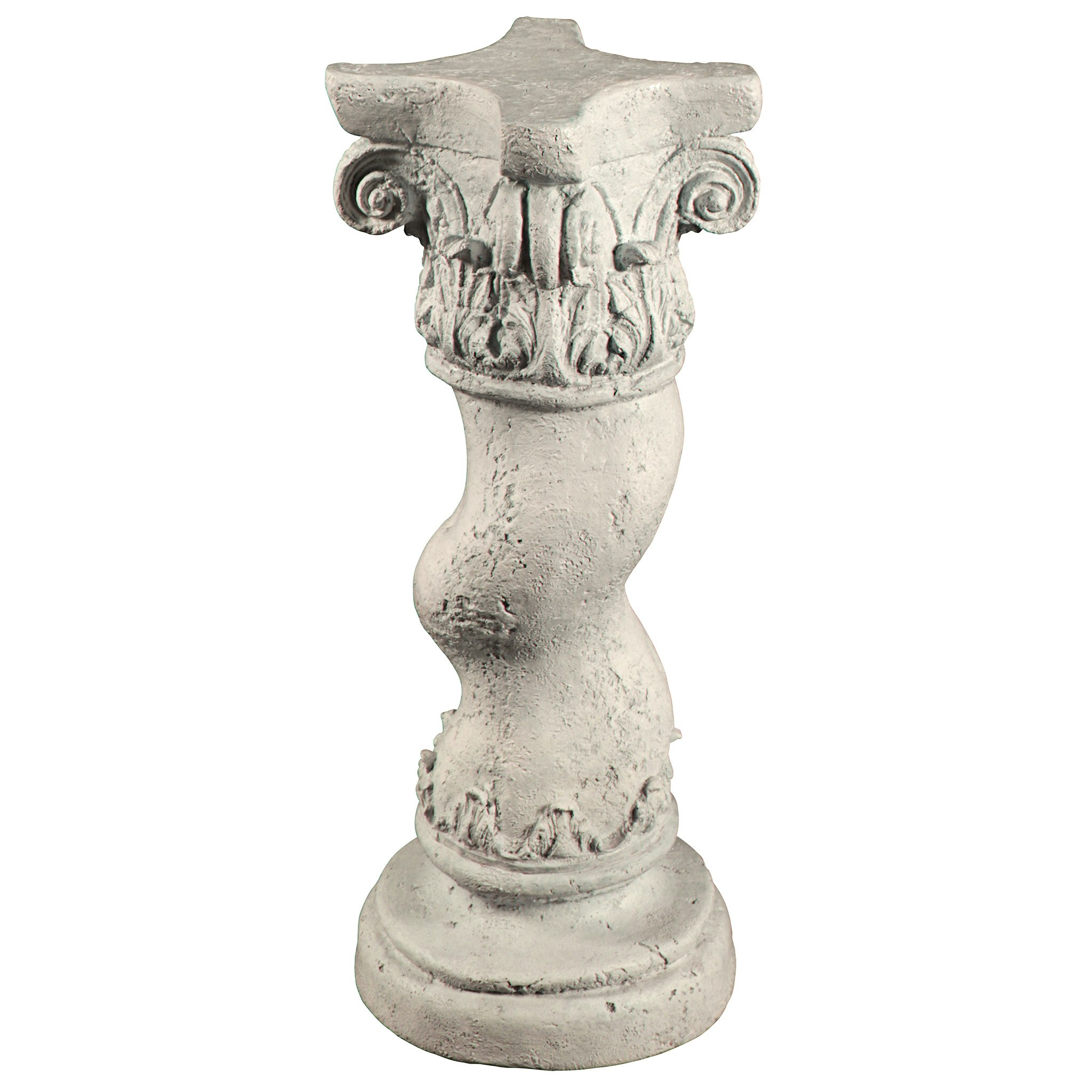 Toscano Capitoline Barley Corkscrew Medium Statuary Pedestal