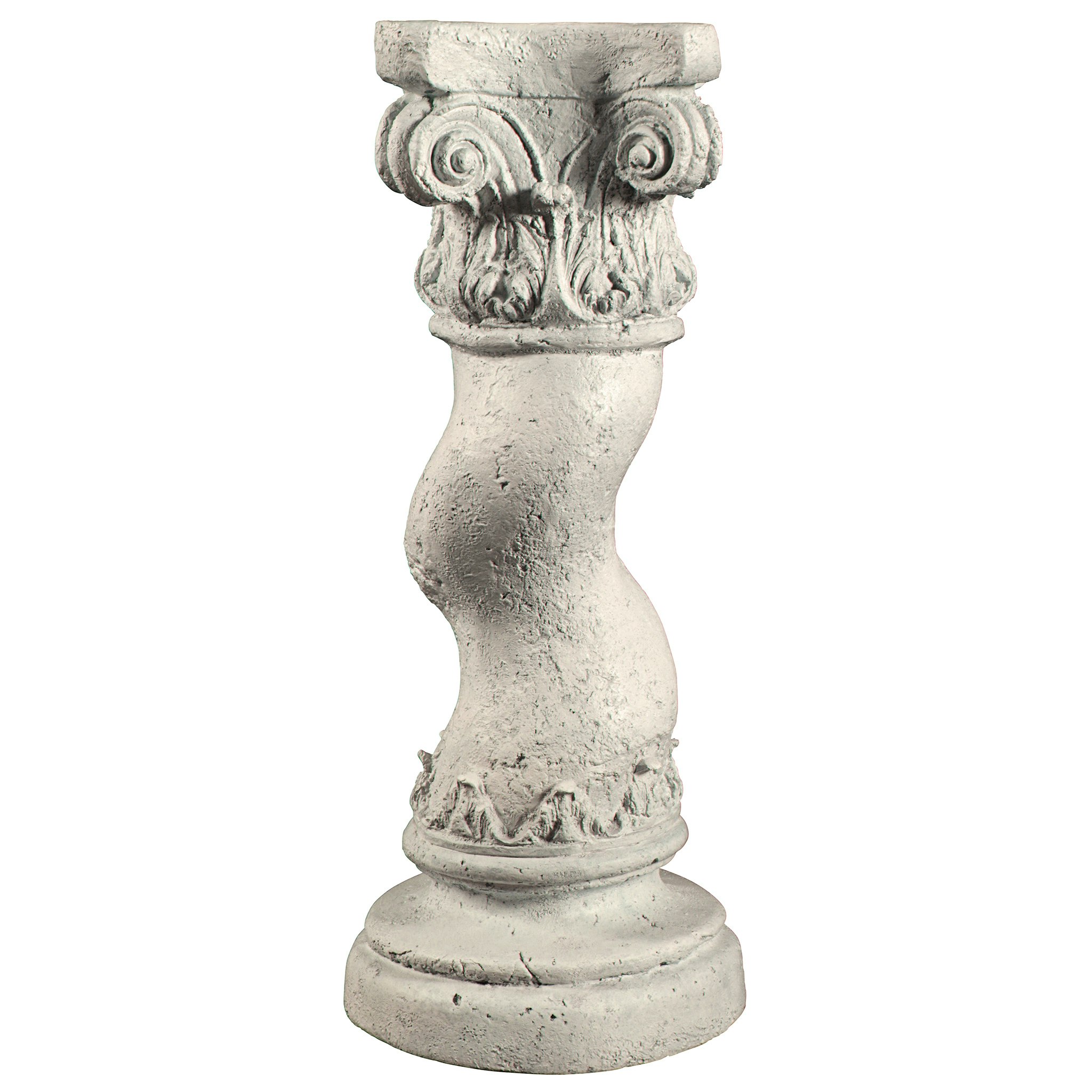 Toscano Capitoline Barley Corkscrew Medium Statuary Pedestal