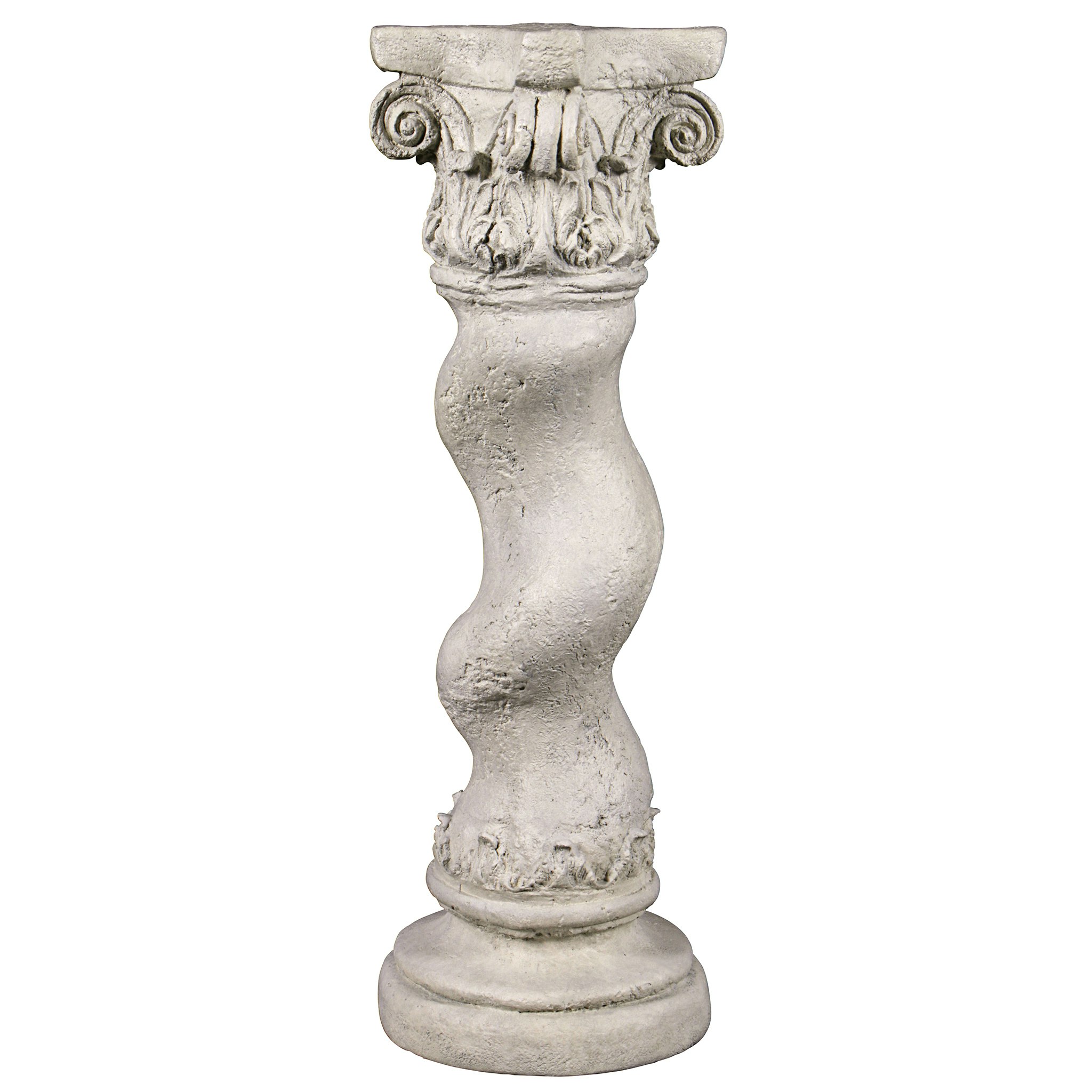 Toscano Capitoline Barley Corkscrew Large Statuary Pedestal