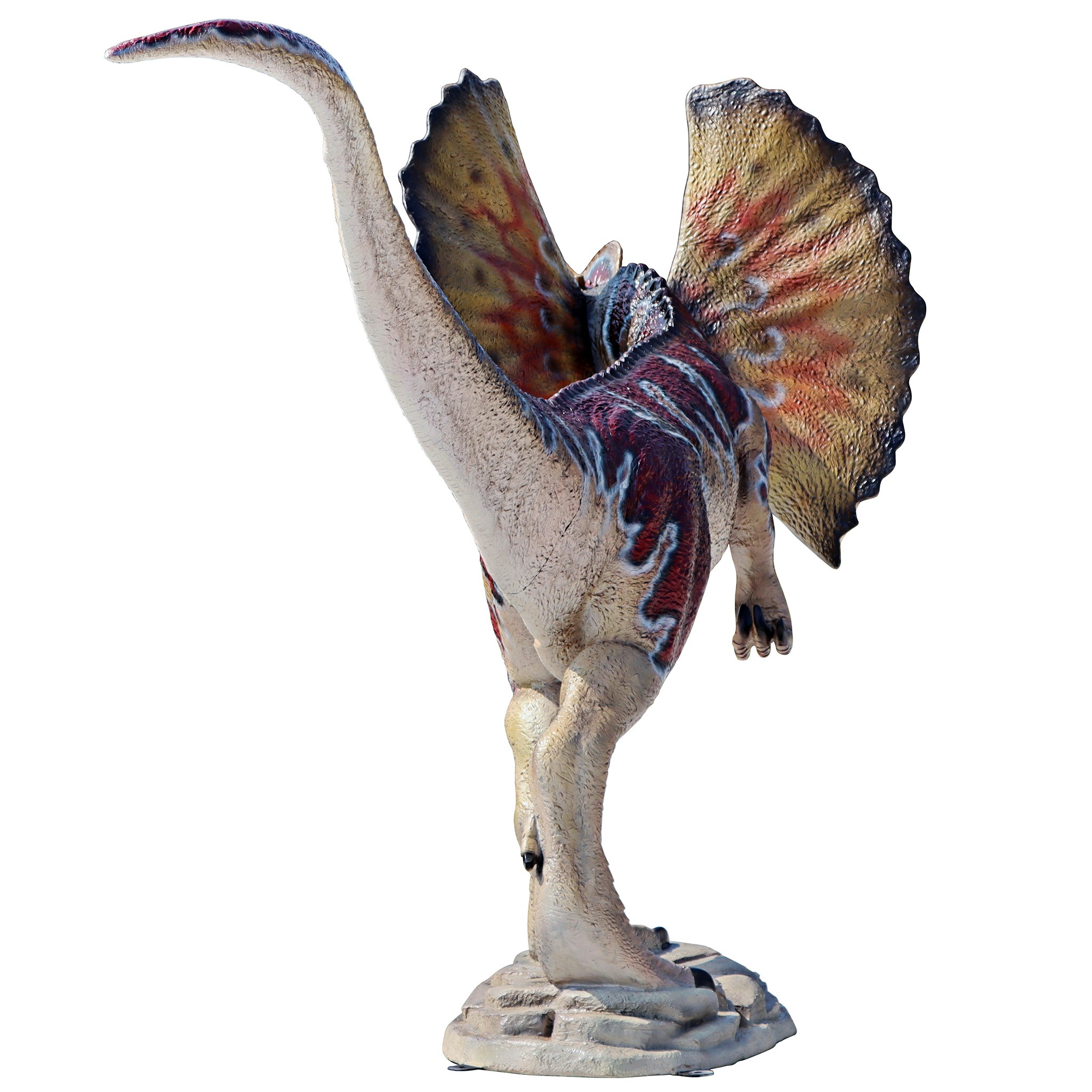 Toscano - Jurassic-Sized Dilophosaurus Dinosaur Statue