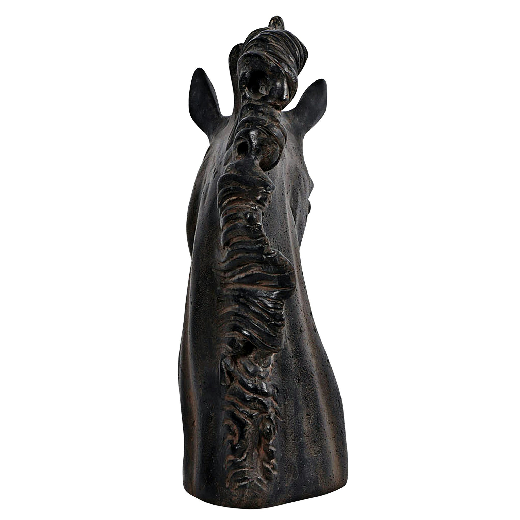 Toscano - Magnificent Stallion Equestrian Horse Head Bust Statue