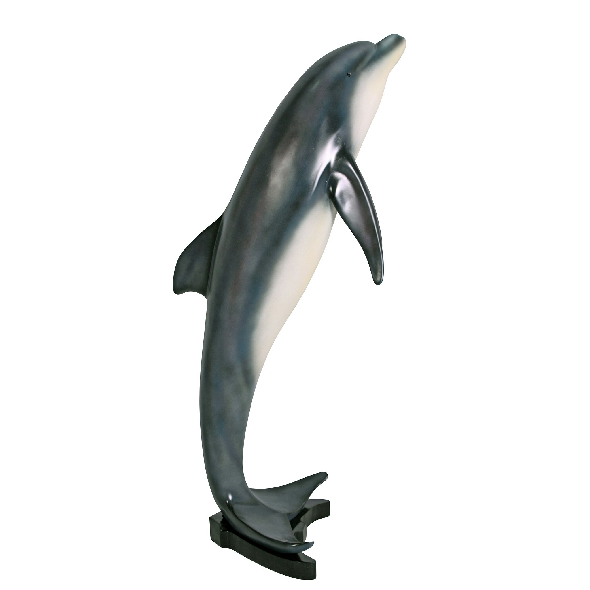 Toscano Leaping Sea Dolphin Statue - Large