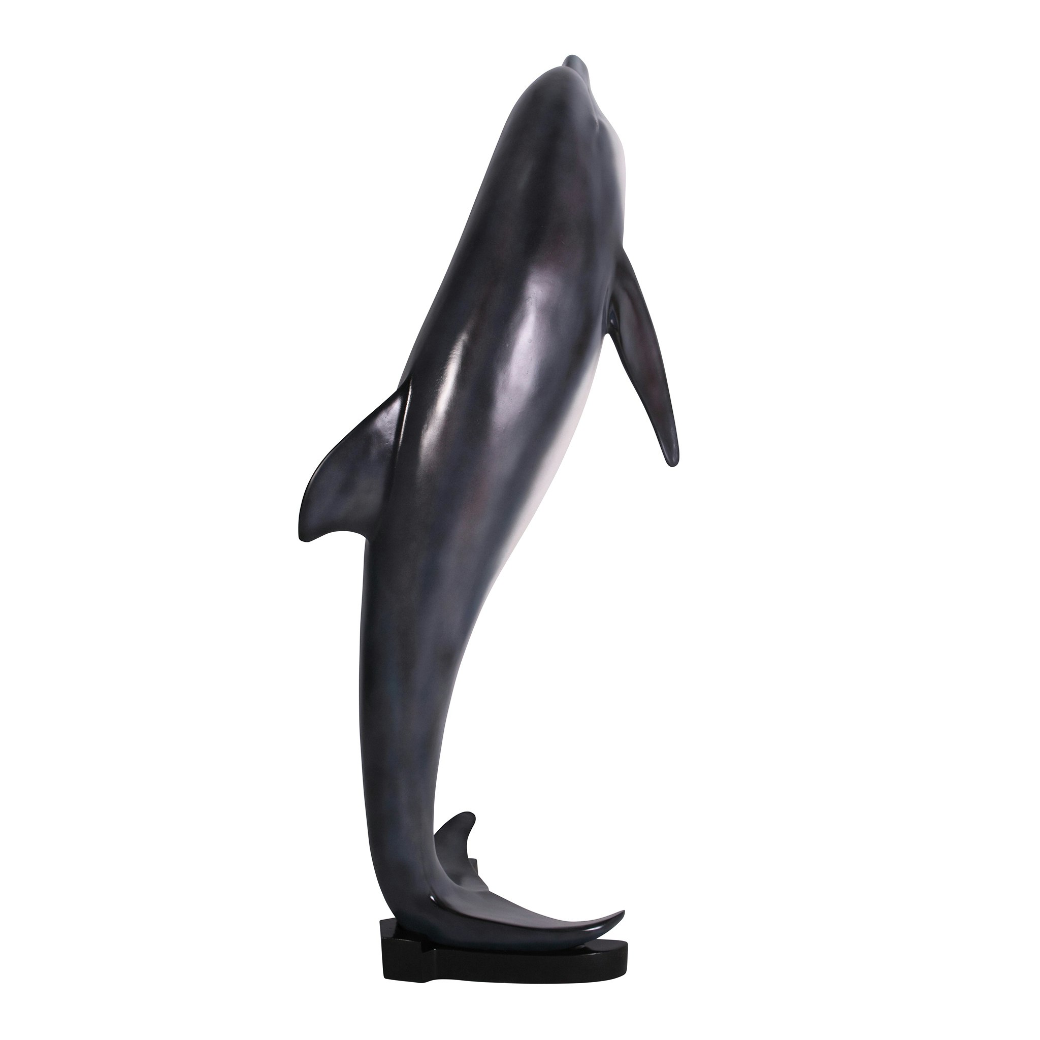 Toscano Leaping Sea Dolphin Statue - Large