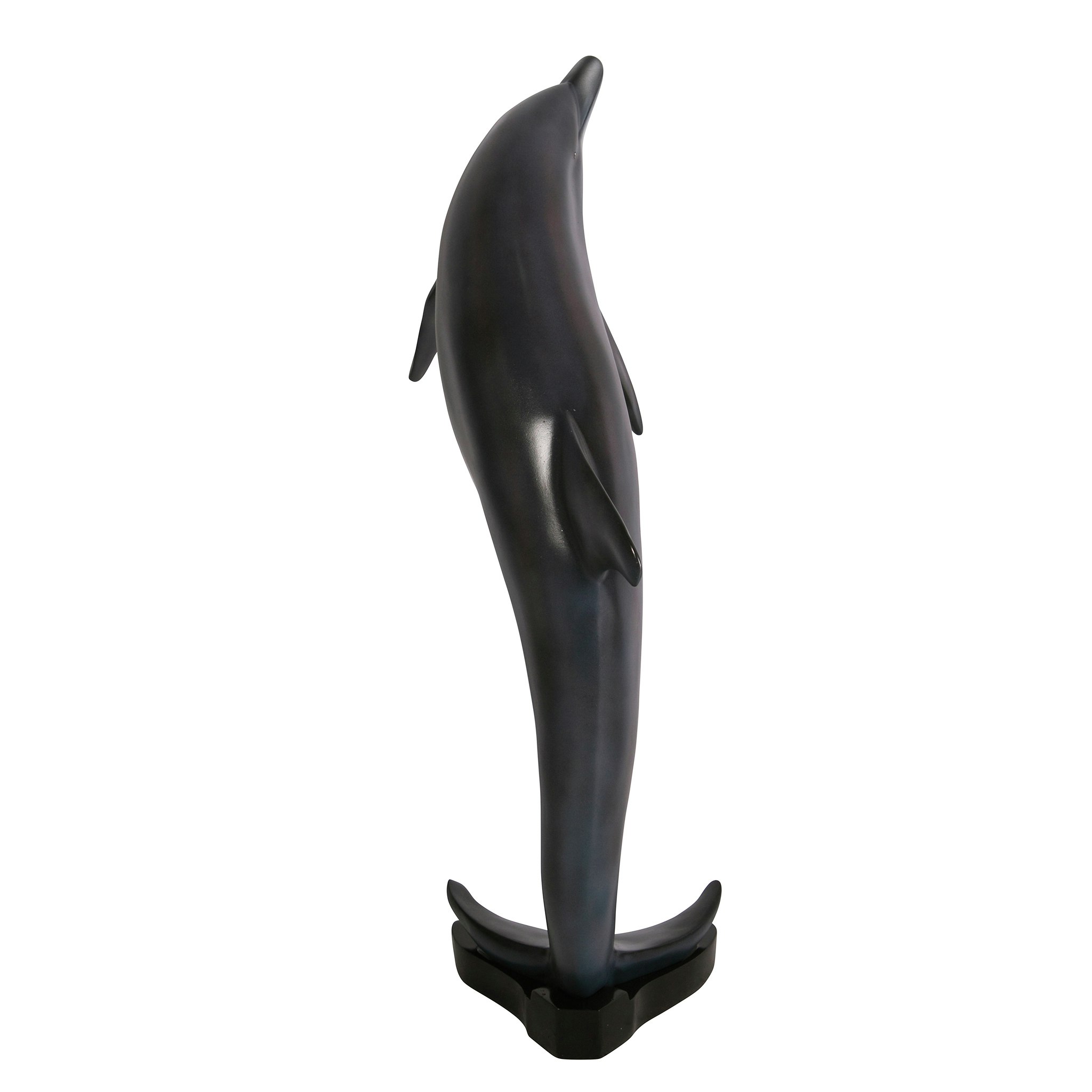 Toscano Leaping Sea Dolphin Statue - Medium