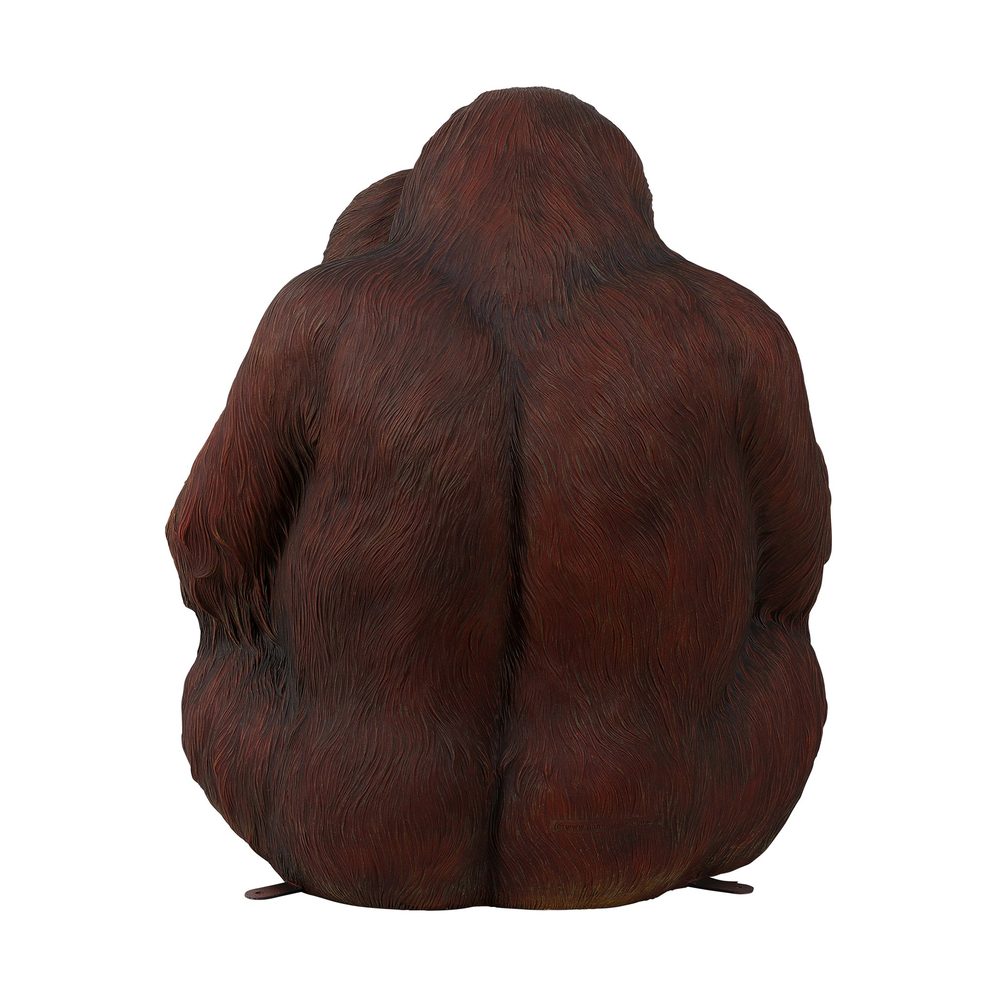 Toscano - Male Bornean Orangutan Great Ape Statue