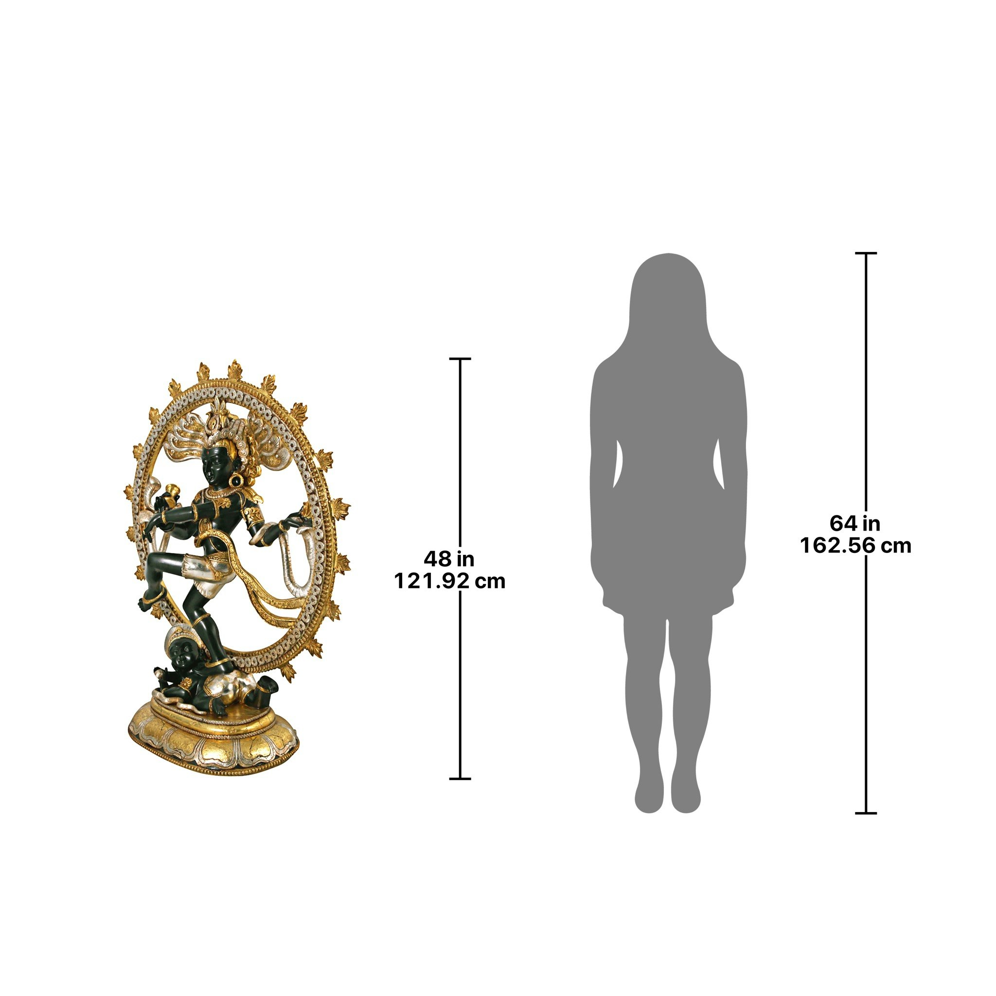 Toscano Dancing Shiva God of Cosmic Energy Statue - Grande