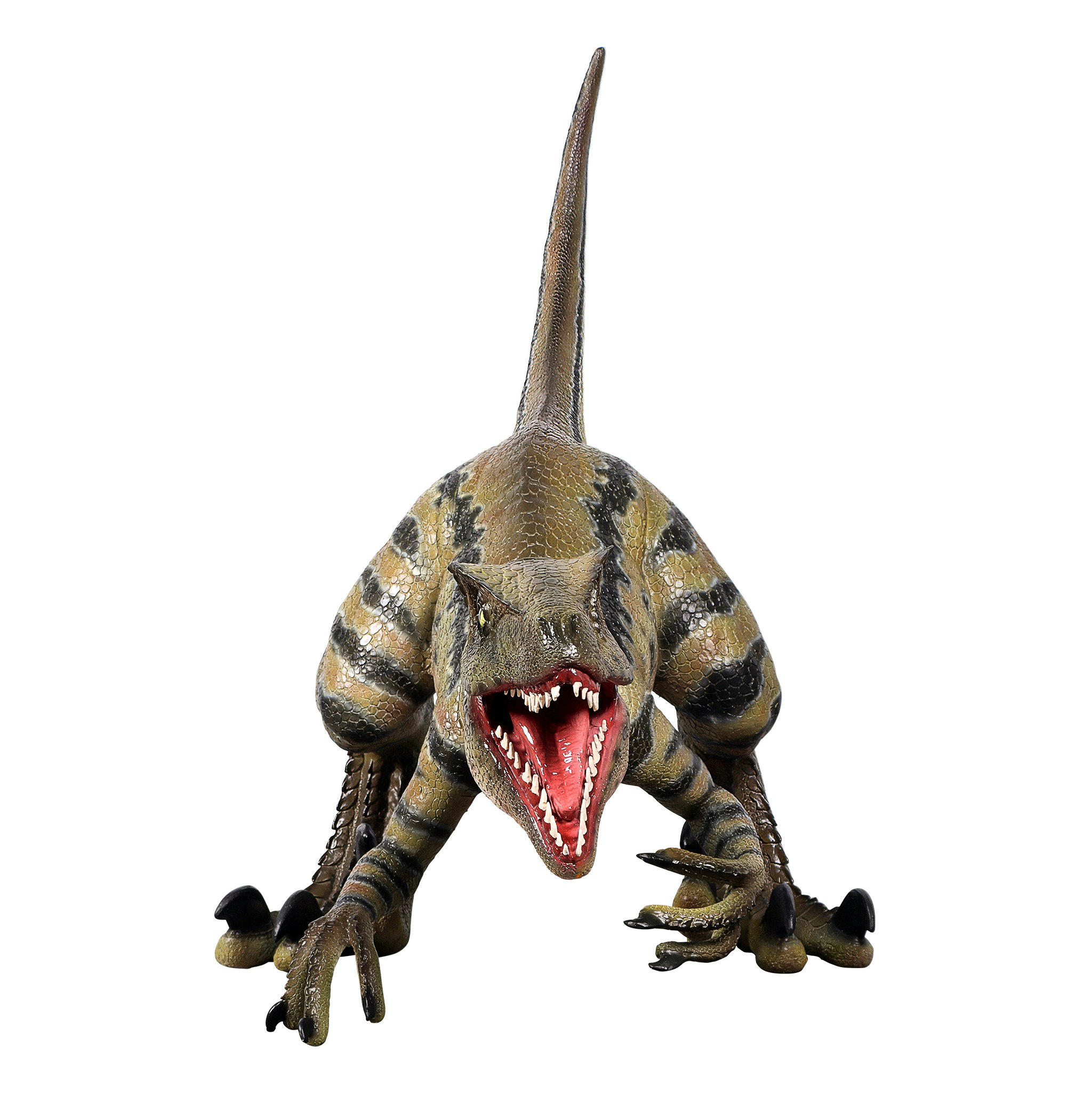 Toscano - Razor Beak Vicious Velociraptor Jurassic Dinosaur Statue