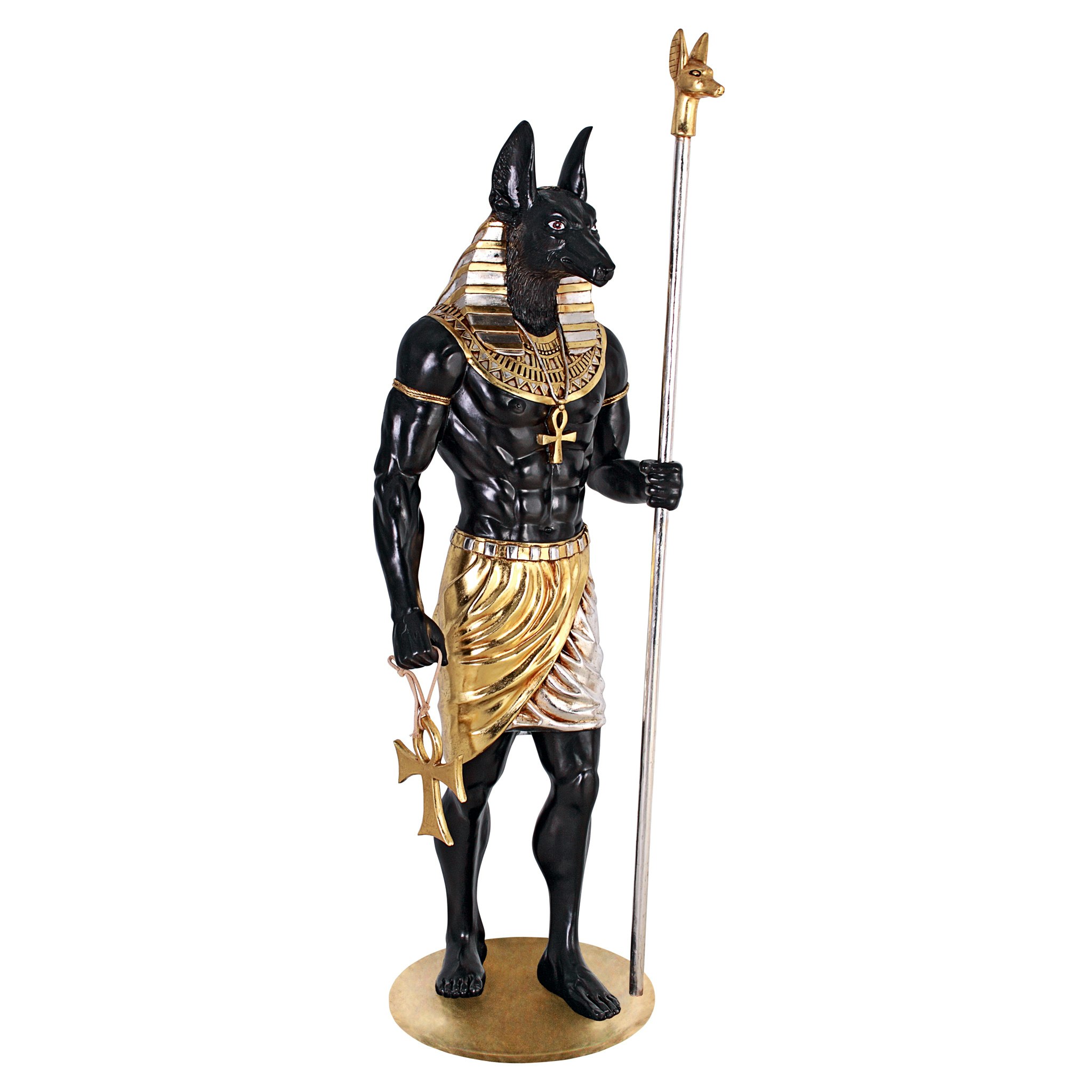 Toscano - The Egyptian Grand Ruler Collection Life-Size Anubis Statue