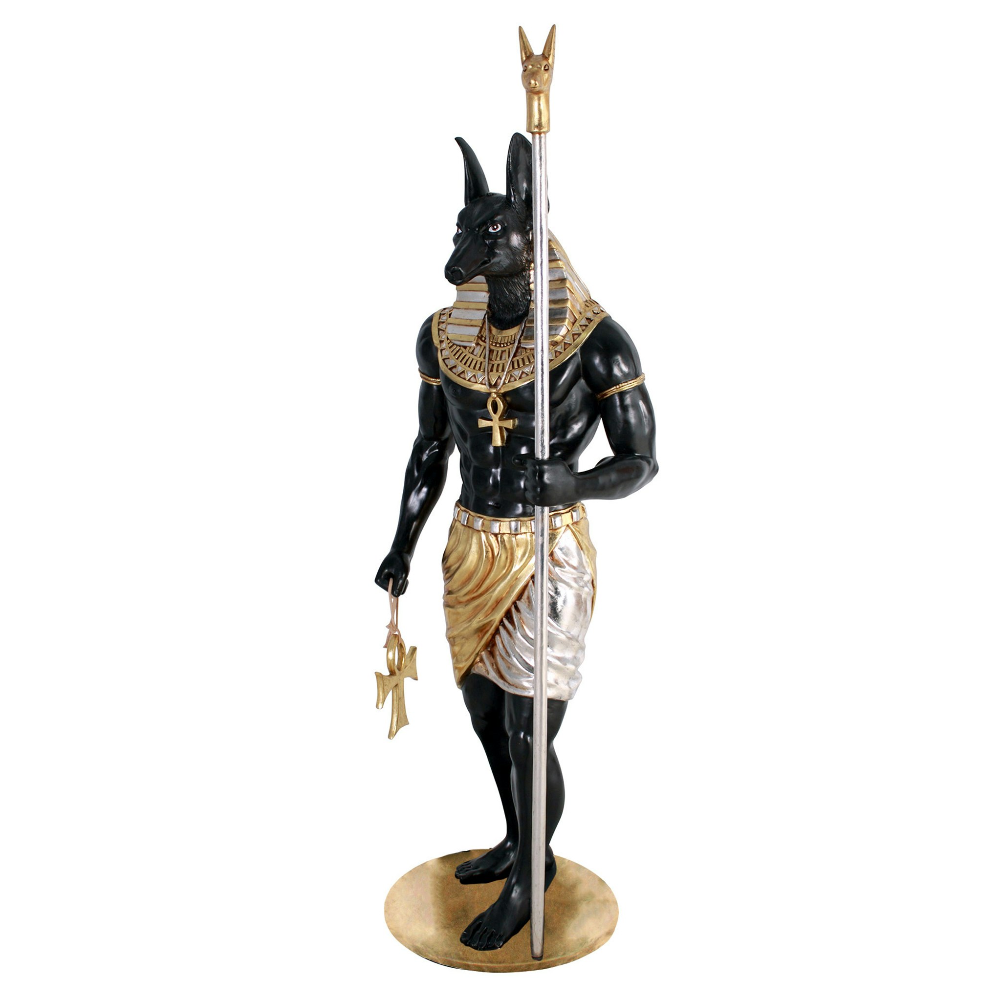 Toscano - The Egyptian Grand Ruler Collection Life-Size Anubis Statue