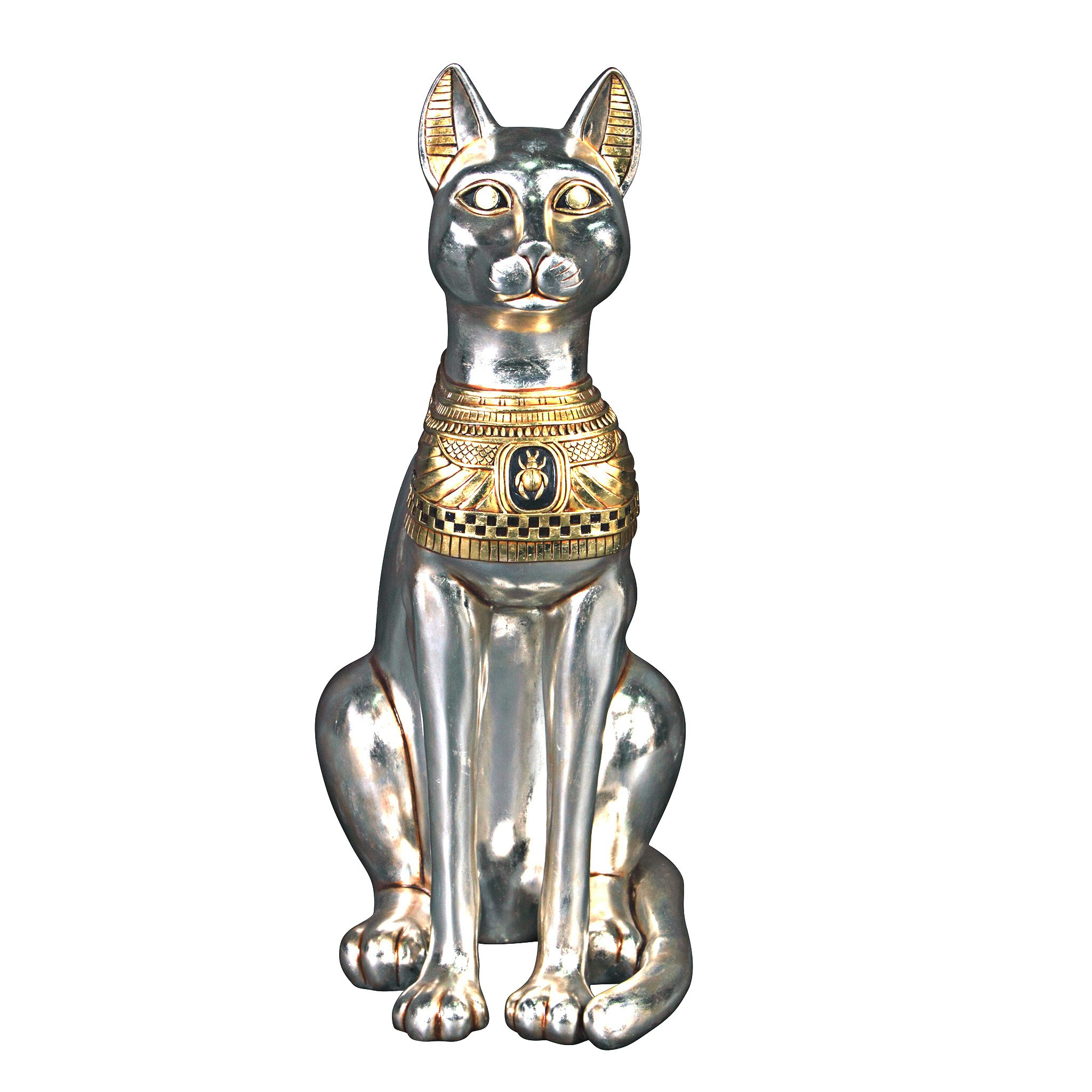 Toscano Egyptian Cat Goddess Bastet Statue - Large