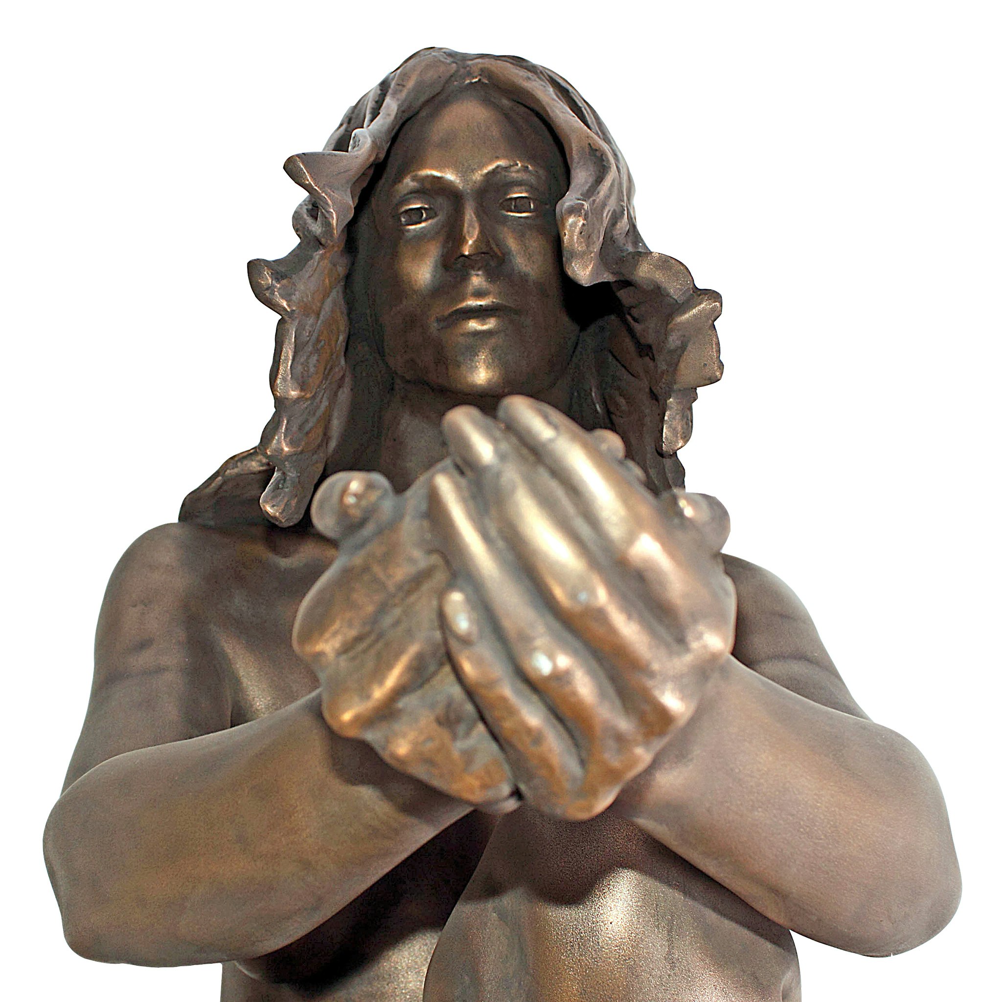 Toscano Lady of the Lake Life-Size Statue - Bronze