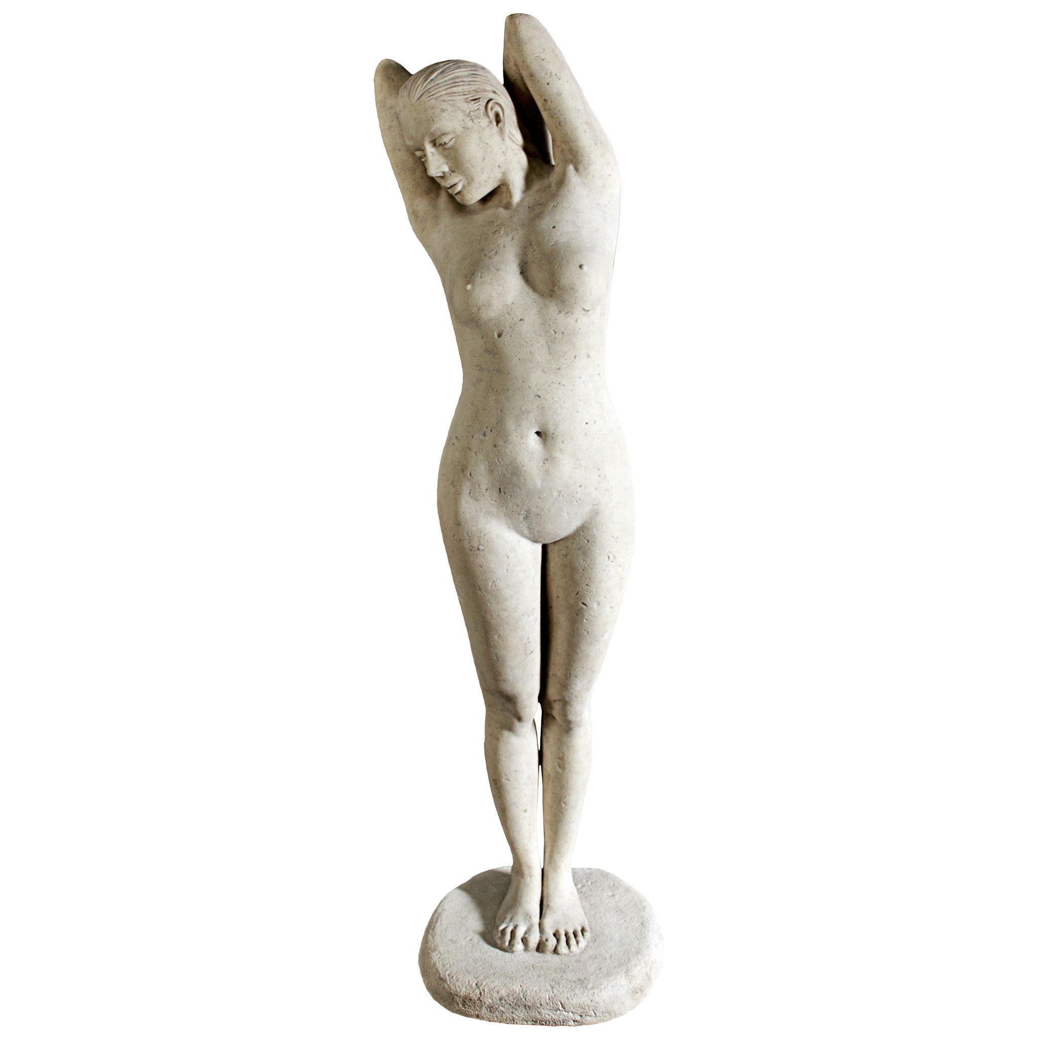 Toscano The Goddess Harmonia Contemporary Nude Life-Size Statue - Stone