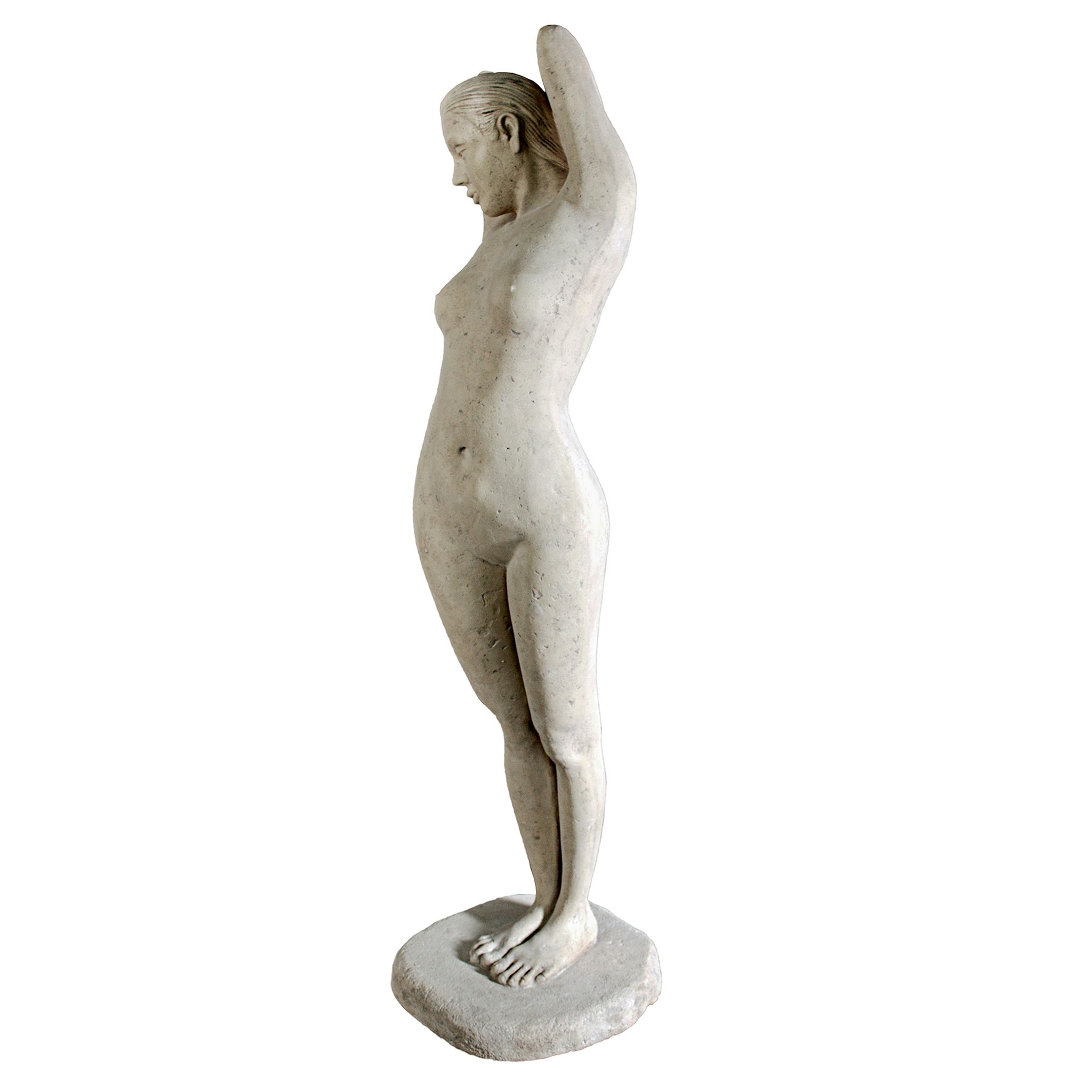 Toscano The Goddess Harmonia Contemporary Nude Life-Size Statue - Stone