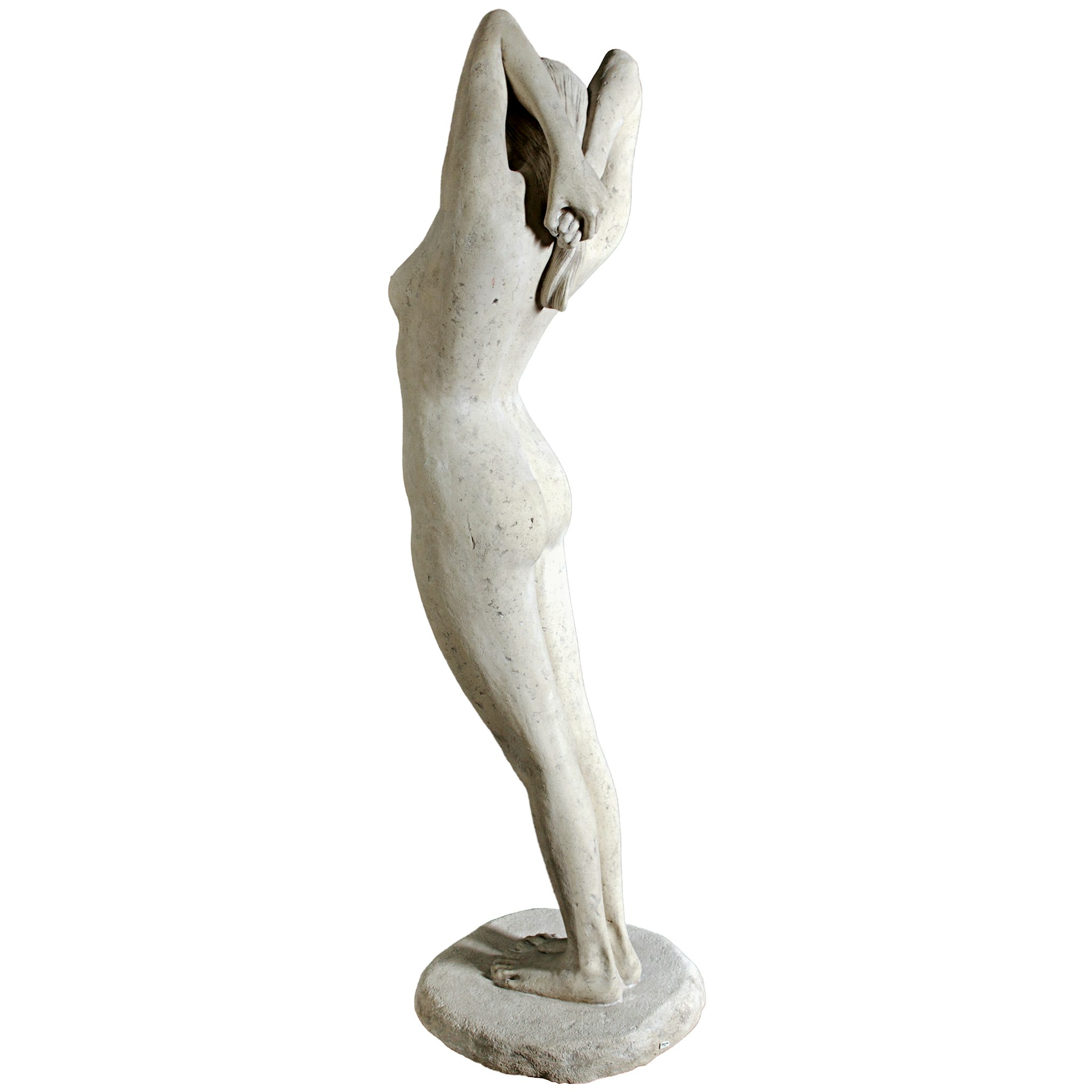 Toscano The Goddess Harmonia Contemporary Nude Life-Size Statue - Stone