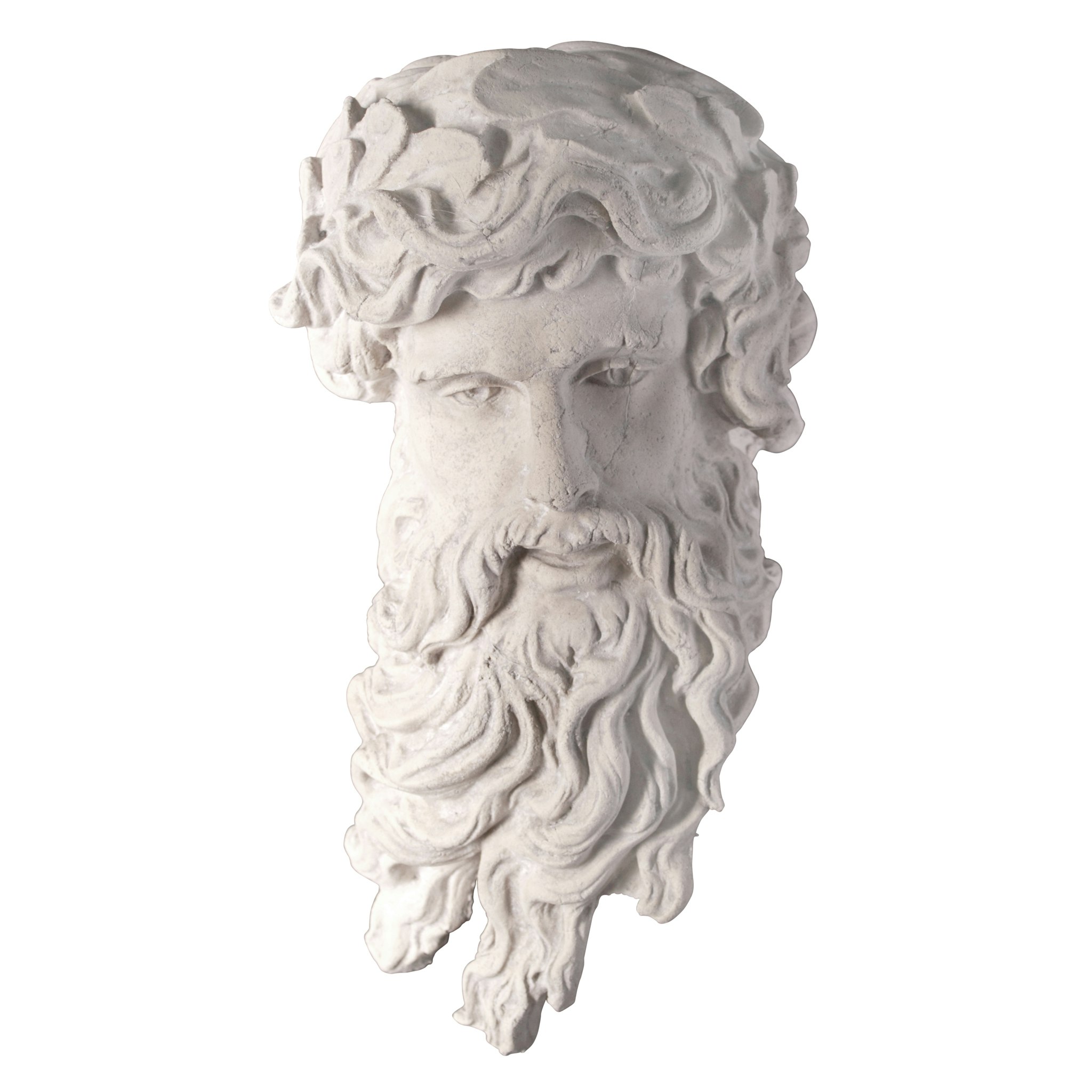 Toscano - Greek God of the Sea Poseidon Wall Sculpture