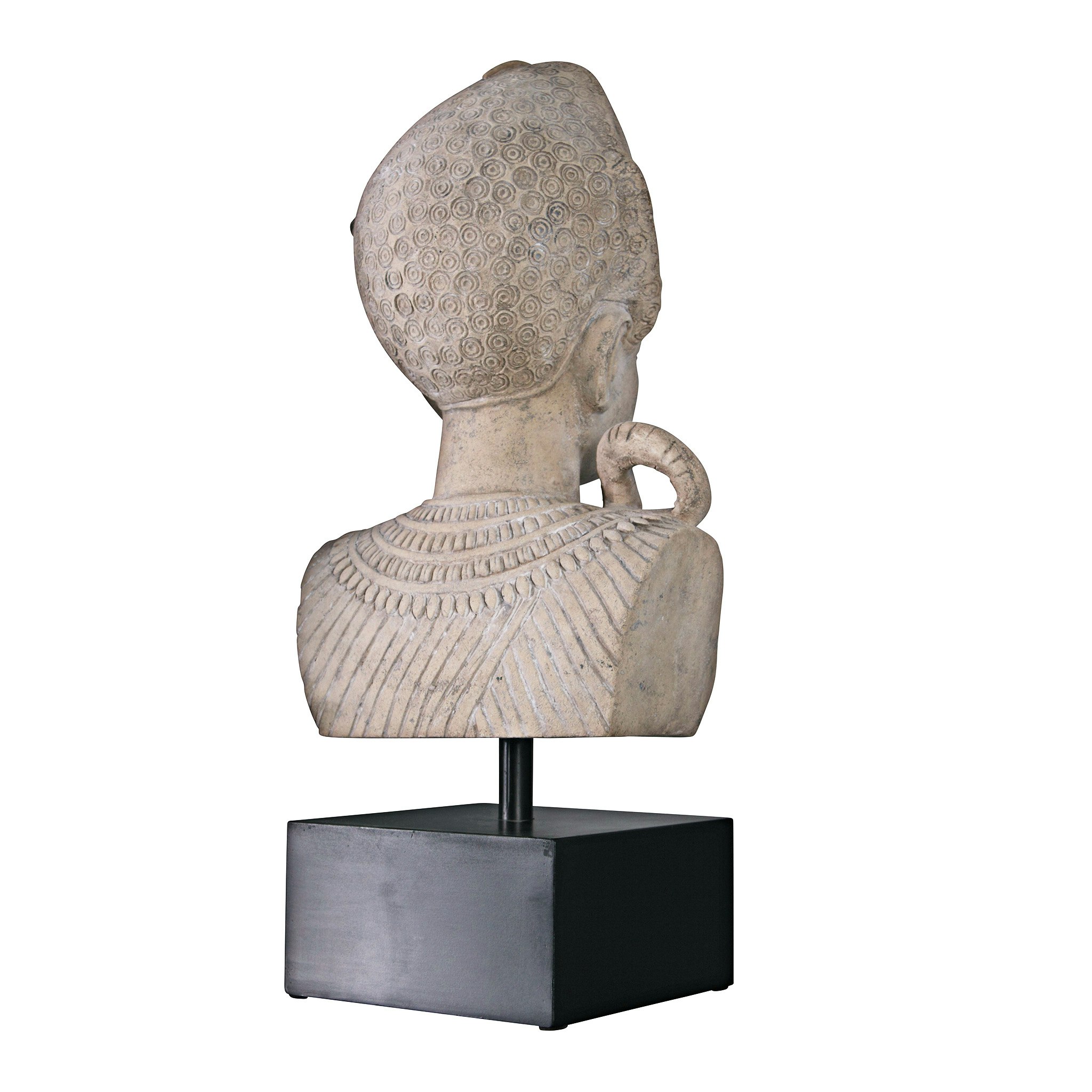 Toscano - Egyptian Pharaoh Ramses Statue on Museum Mount