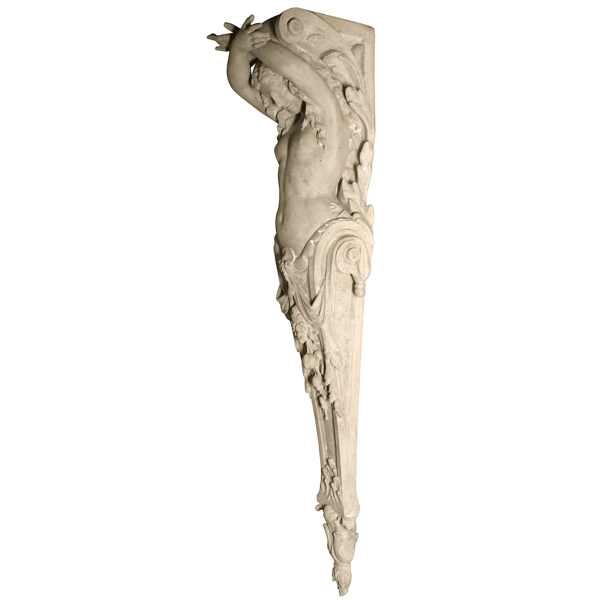 Toscano The Grand Boulevard 9th Arrondissement Architectural Pilaster Wall Sculpture - Large