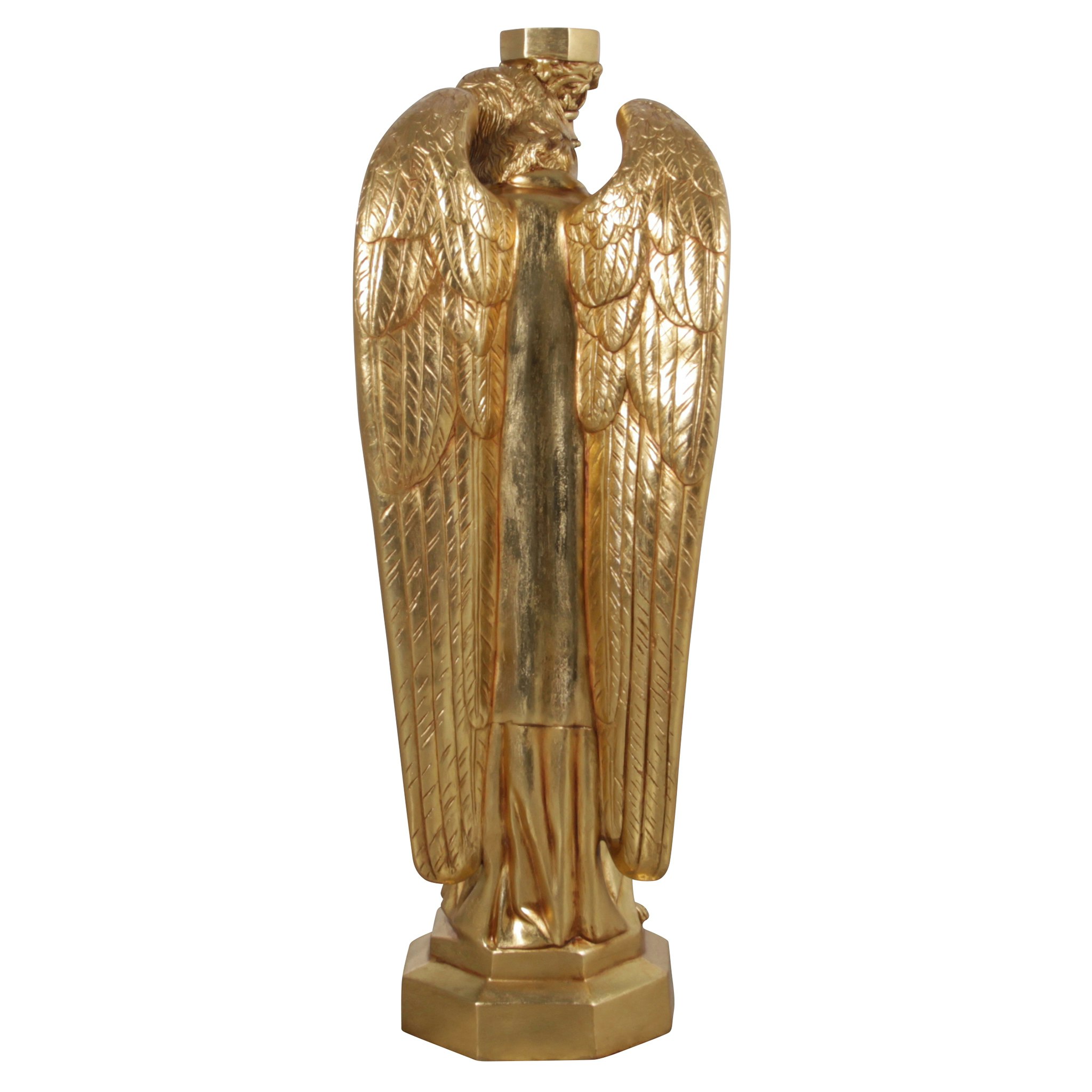 Toscano Padova Golden Guardian Angel Statue - Right