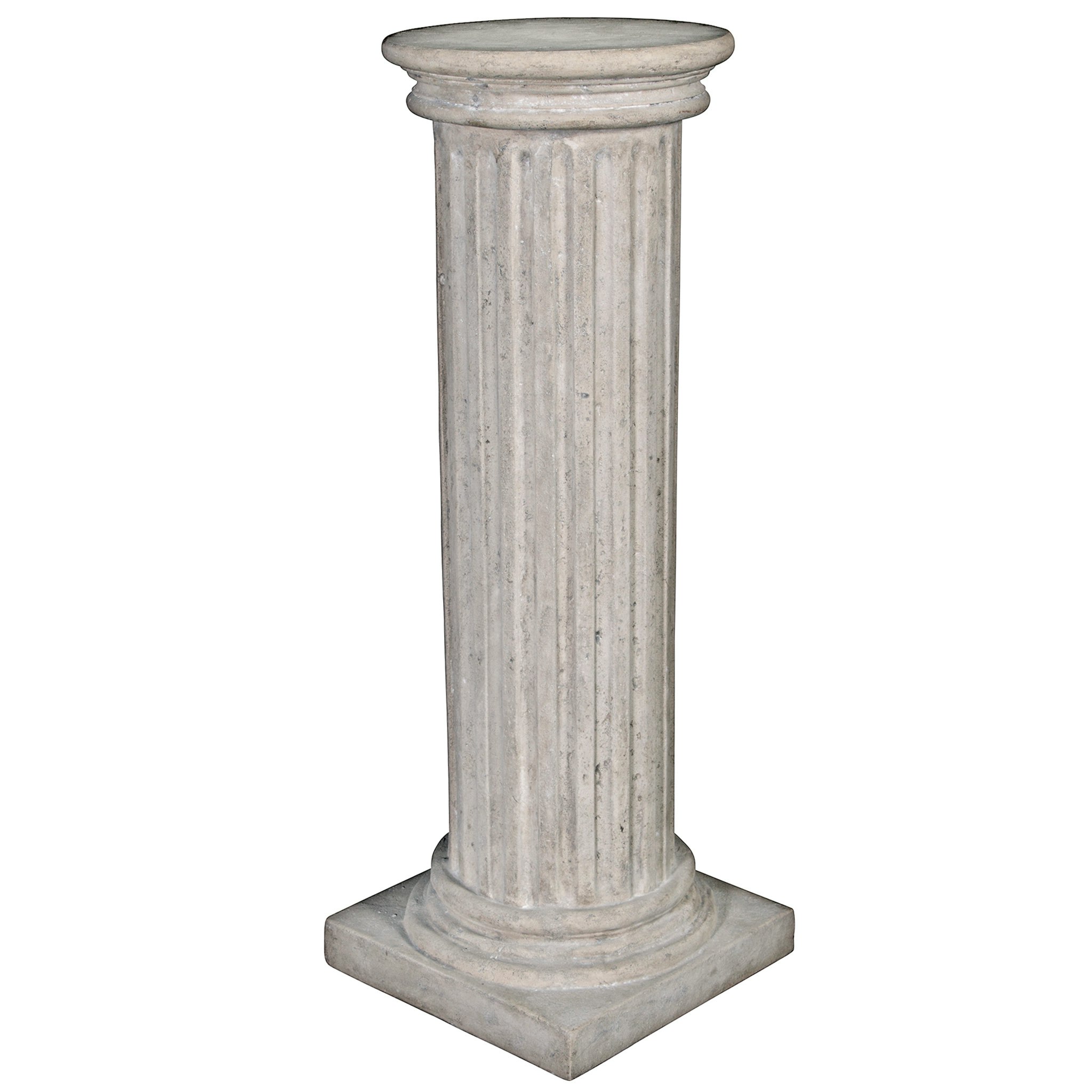 Toscano Classical Greek Fluted Large Plinth