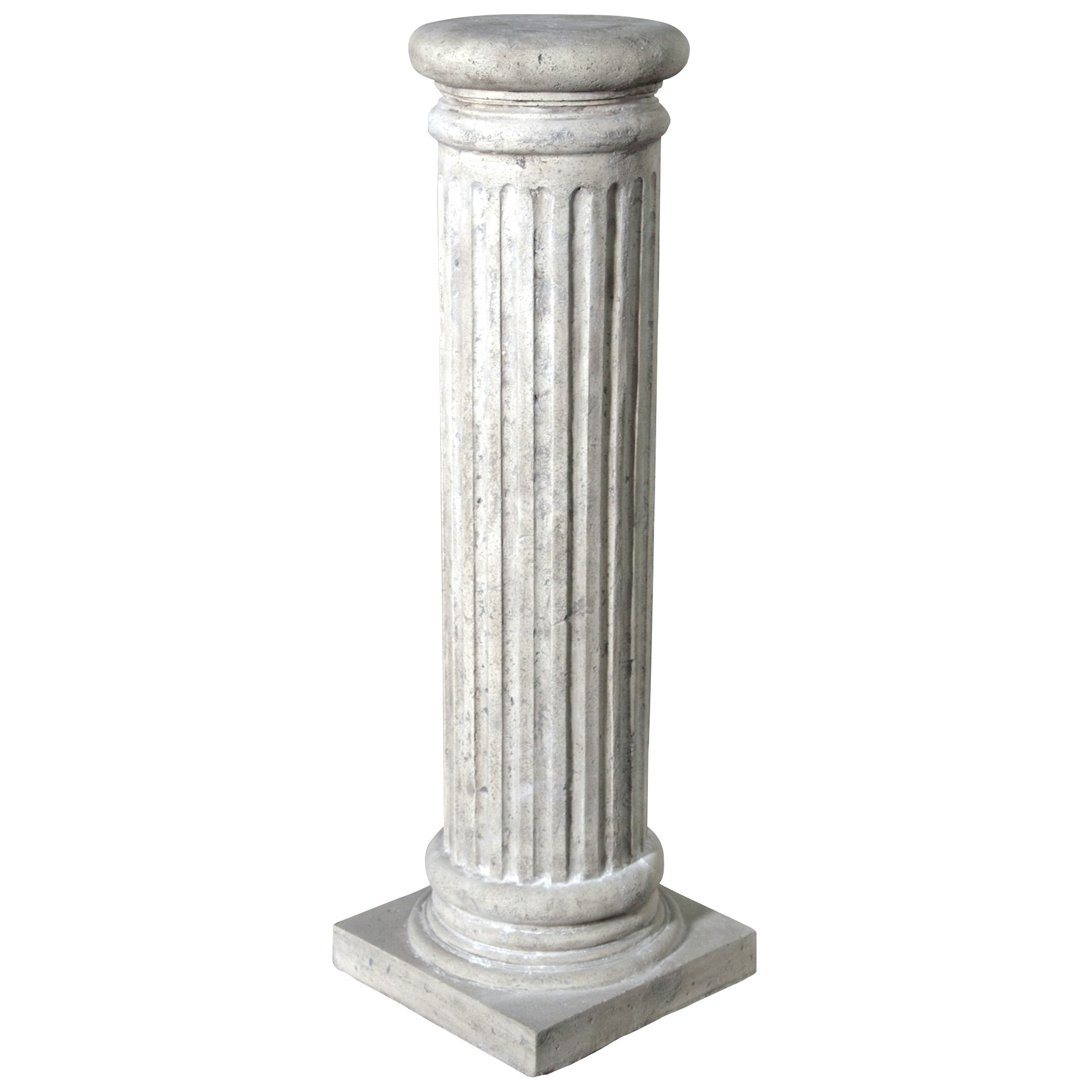 Toscano Classical Greek Fluted Medium Plinth