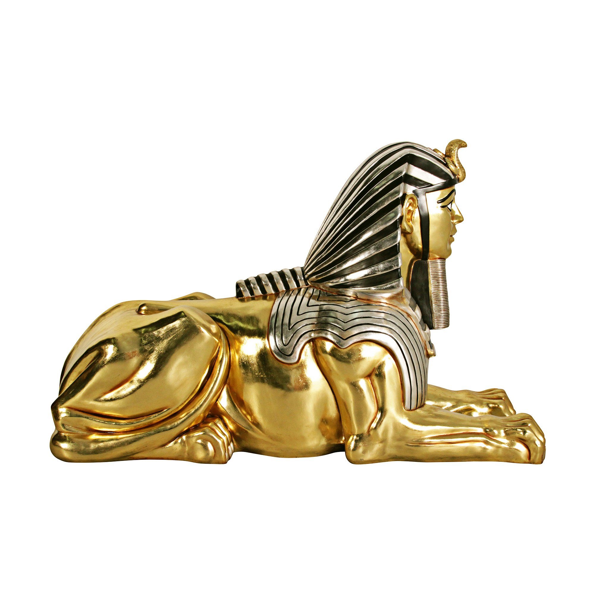 Toscano - Grand Gilded Egyptian Sphinx Statue