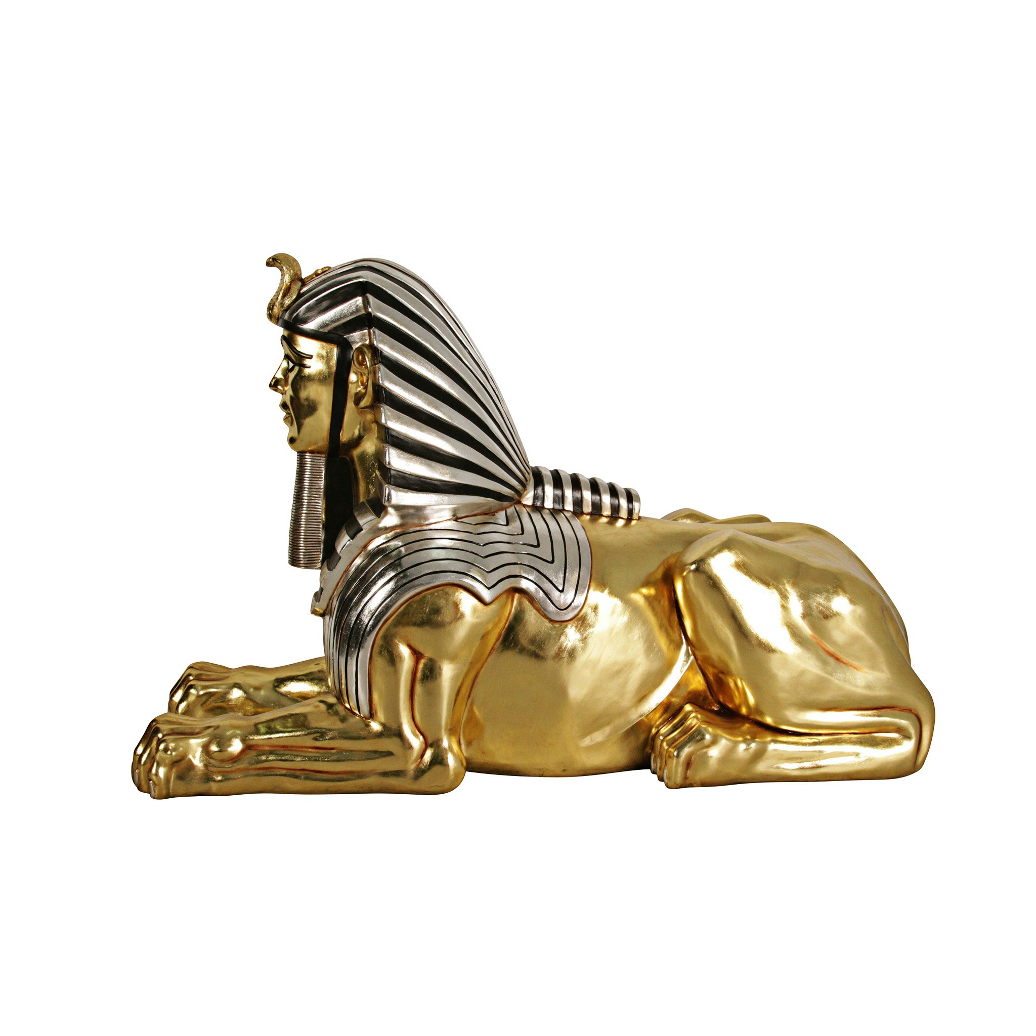 Toscano - Grand Gilded Egyptian Sphinx Statue
