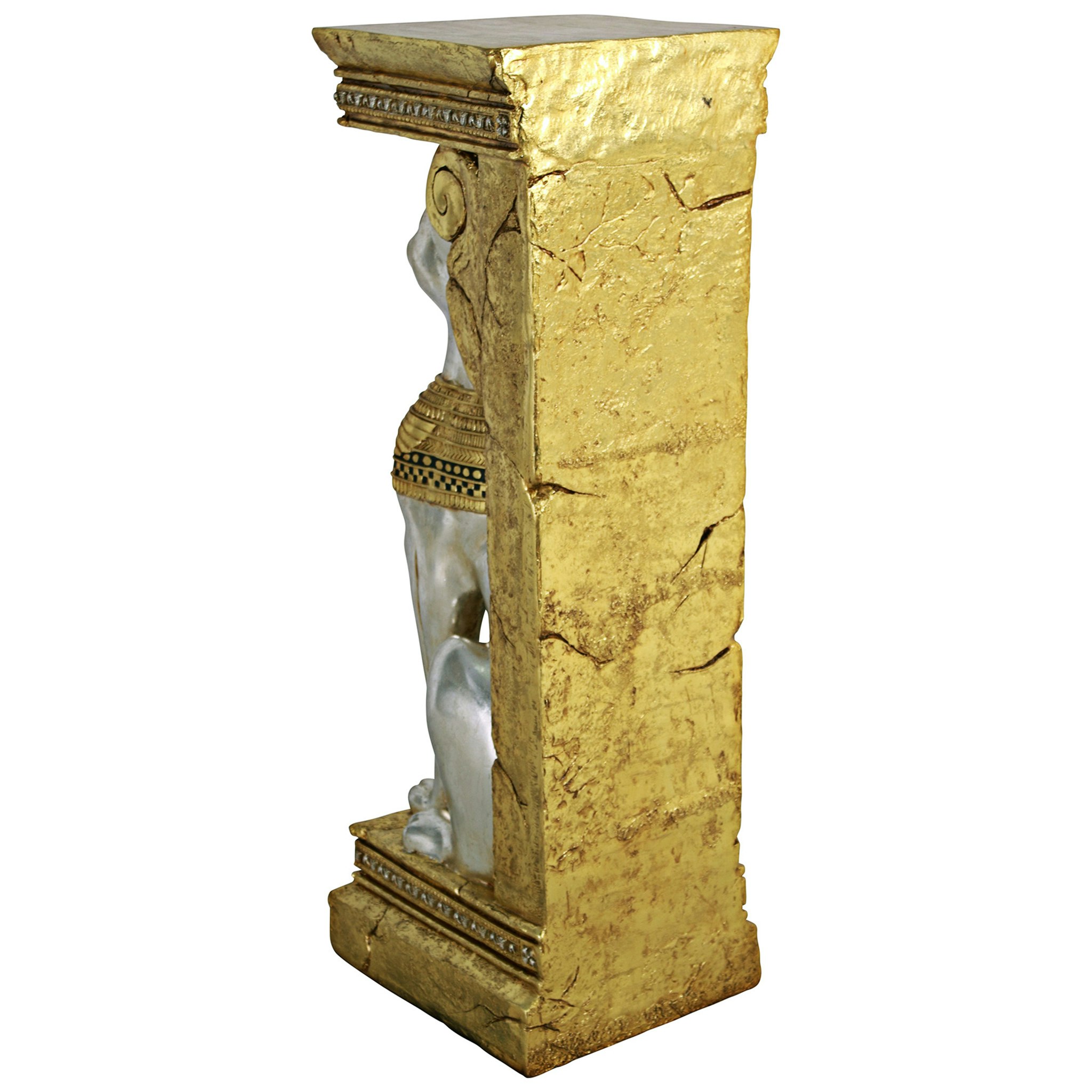 Toscano - Egyptian Cat Goddess Bastet Pedestal Statue