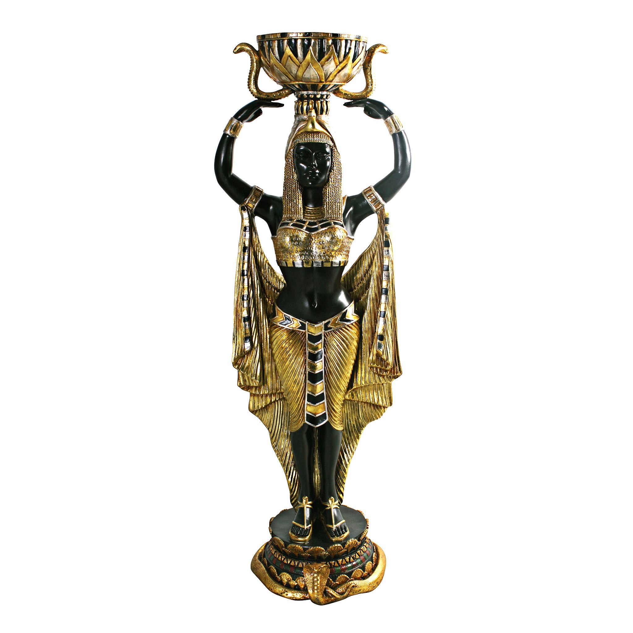 Toscano - Cleopatra Nubian Maiden with Urn-Scale Large Statue