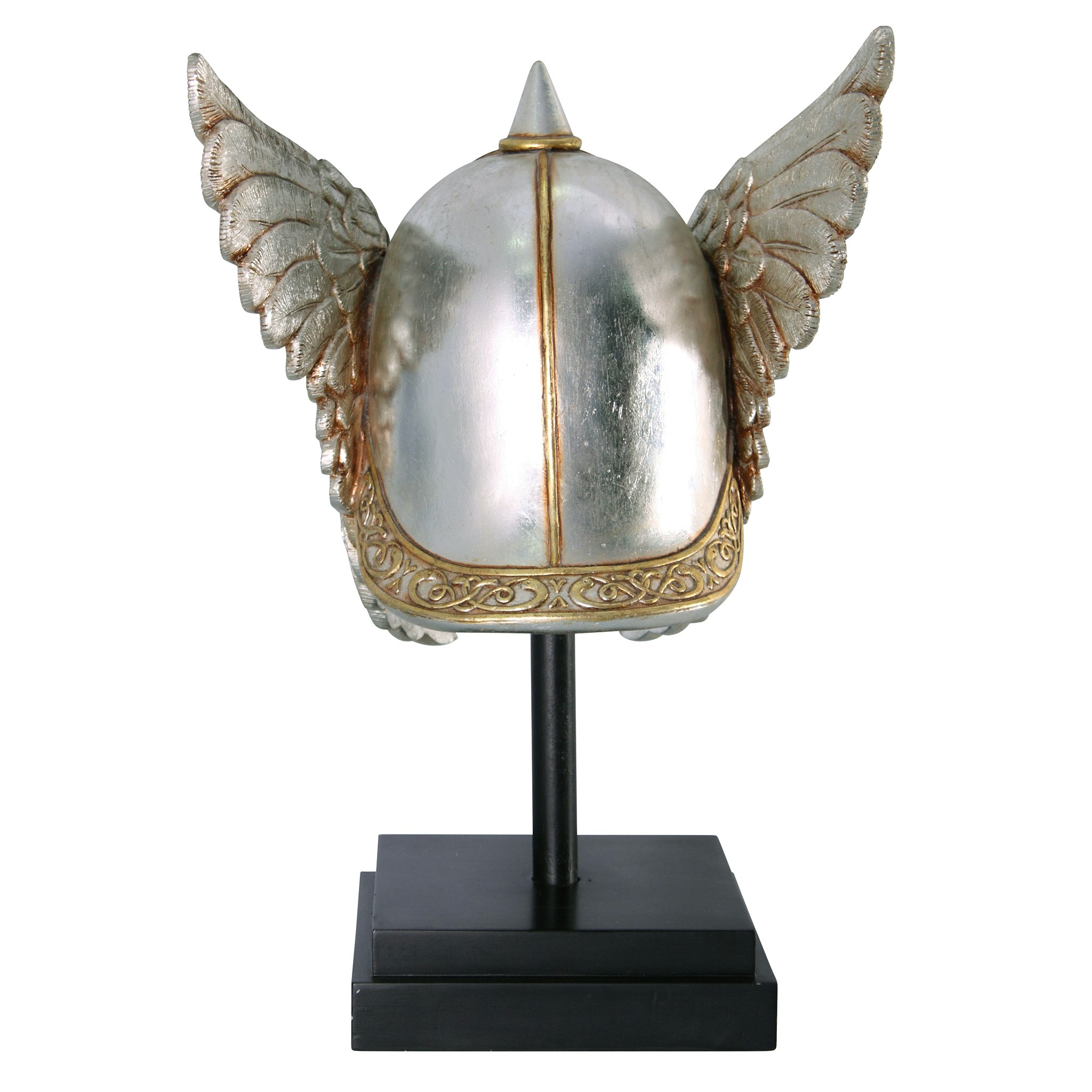 Toscano - Valkyrie Helmet Statue upon Museum Mount
