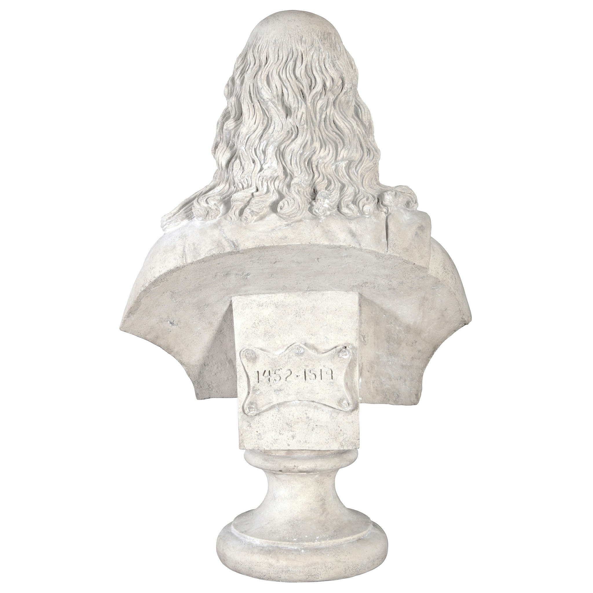Toscano - Leonardo da Vinci Grand-Scale Sculptural Bust