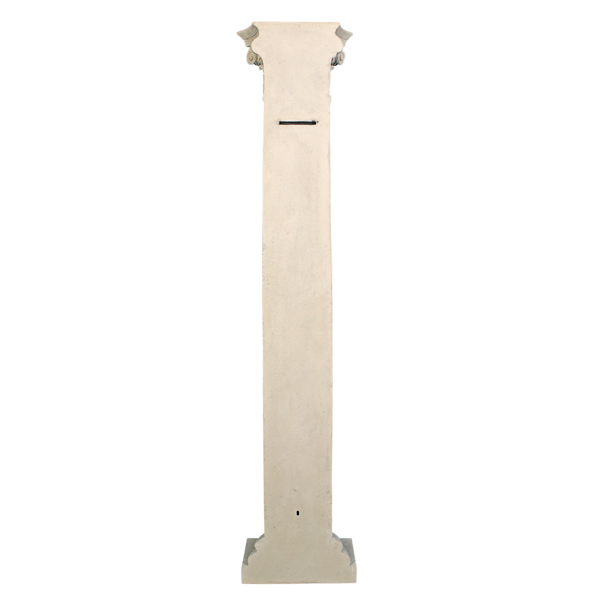 Toscano The Corinthian Architectural Half Wall Columns - Antique Stone, Fiberglass