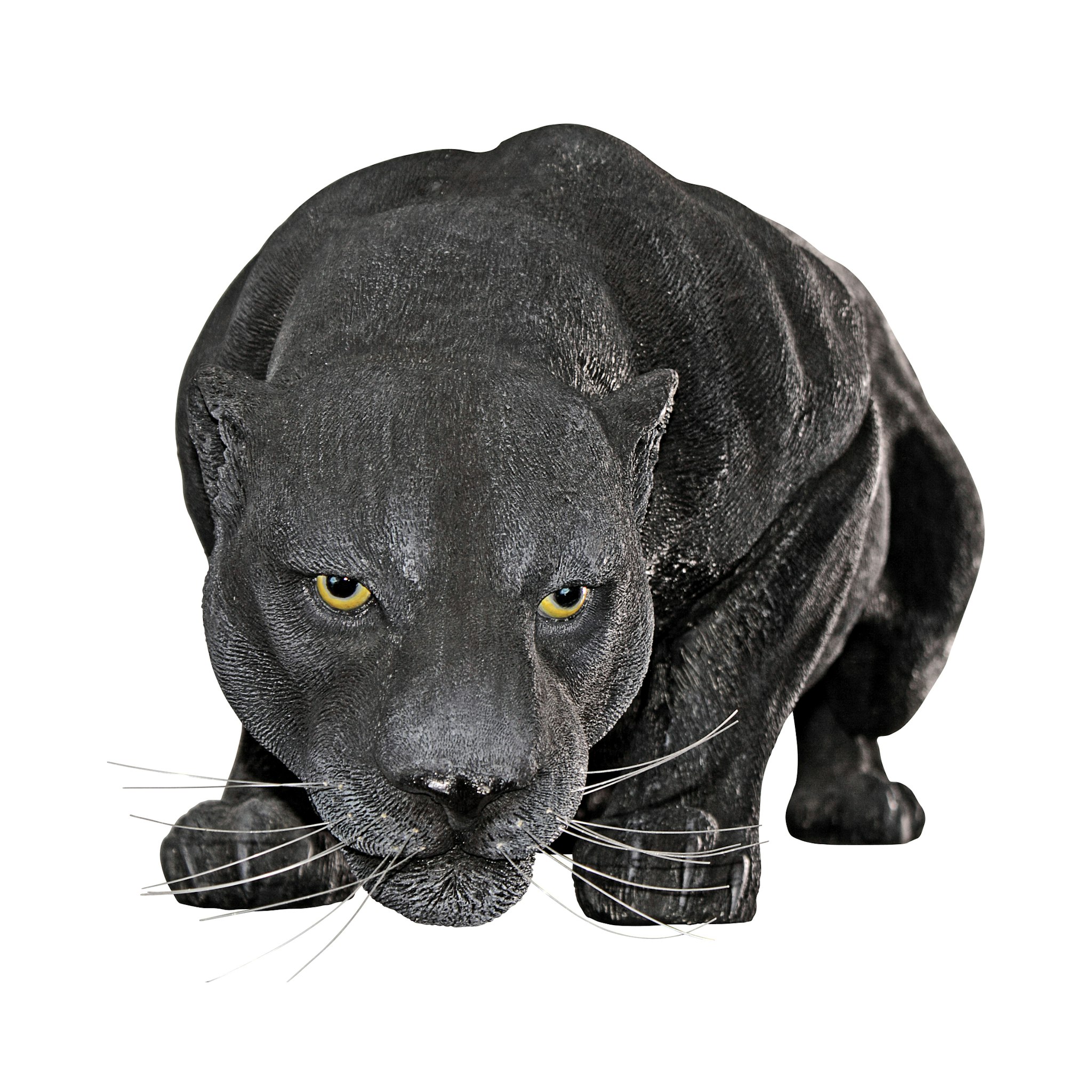 Toscano - Grande Black Panther Statue