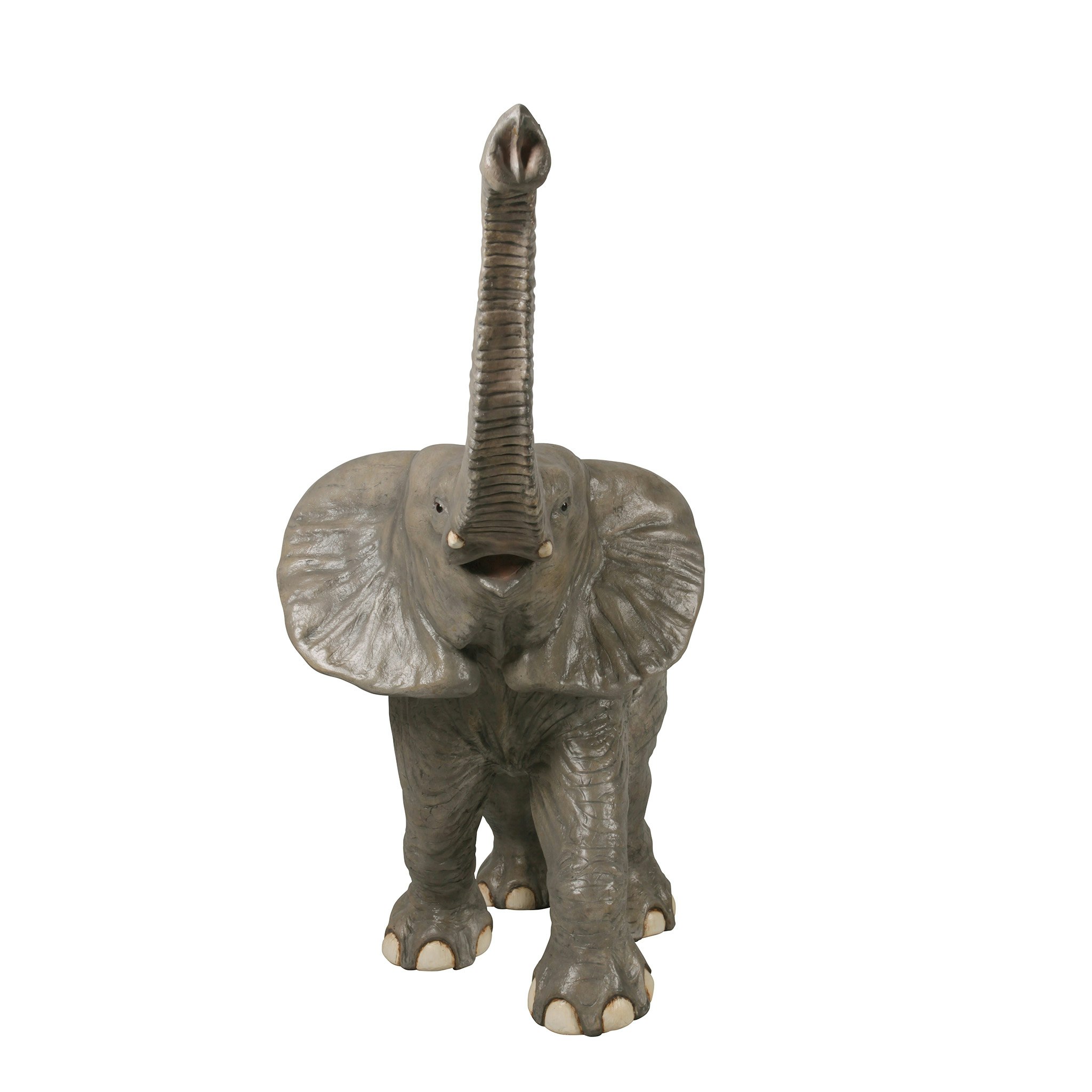 Toscano - Good LuckTrunk-Up Baby Elephant Statue